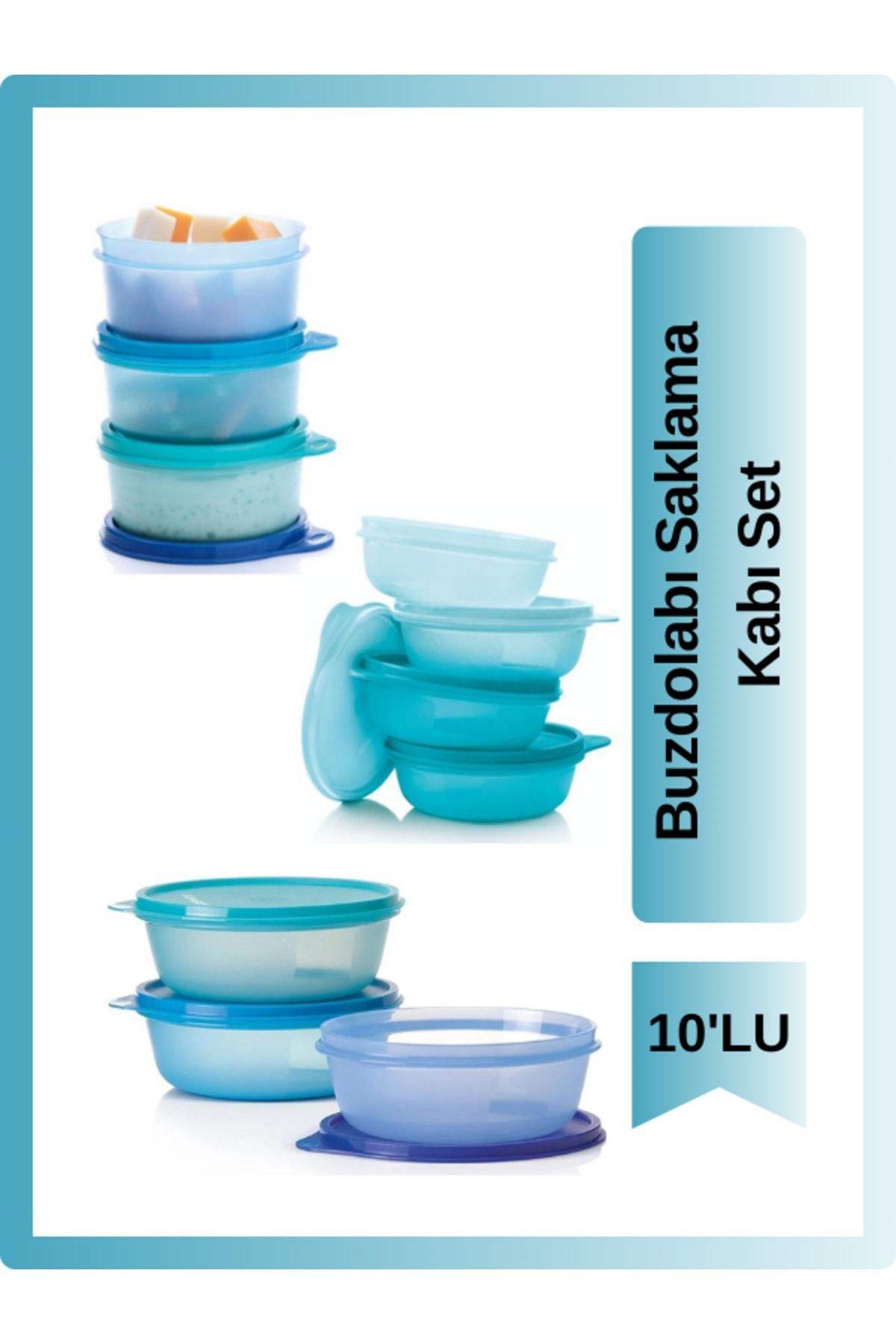 Refrigerator Storage Container Set of 10