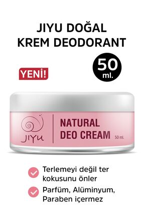 JIYU Krem Deodorant Ter Kokusu Önleyici Beyazlatıcı %100 Doğal Deodorant Krem...