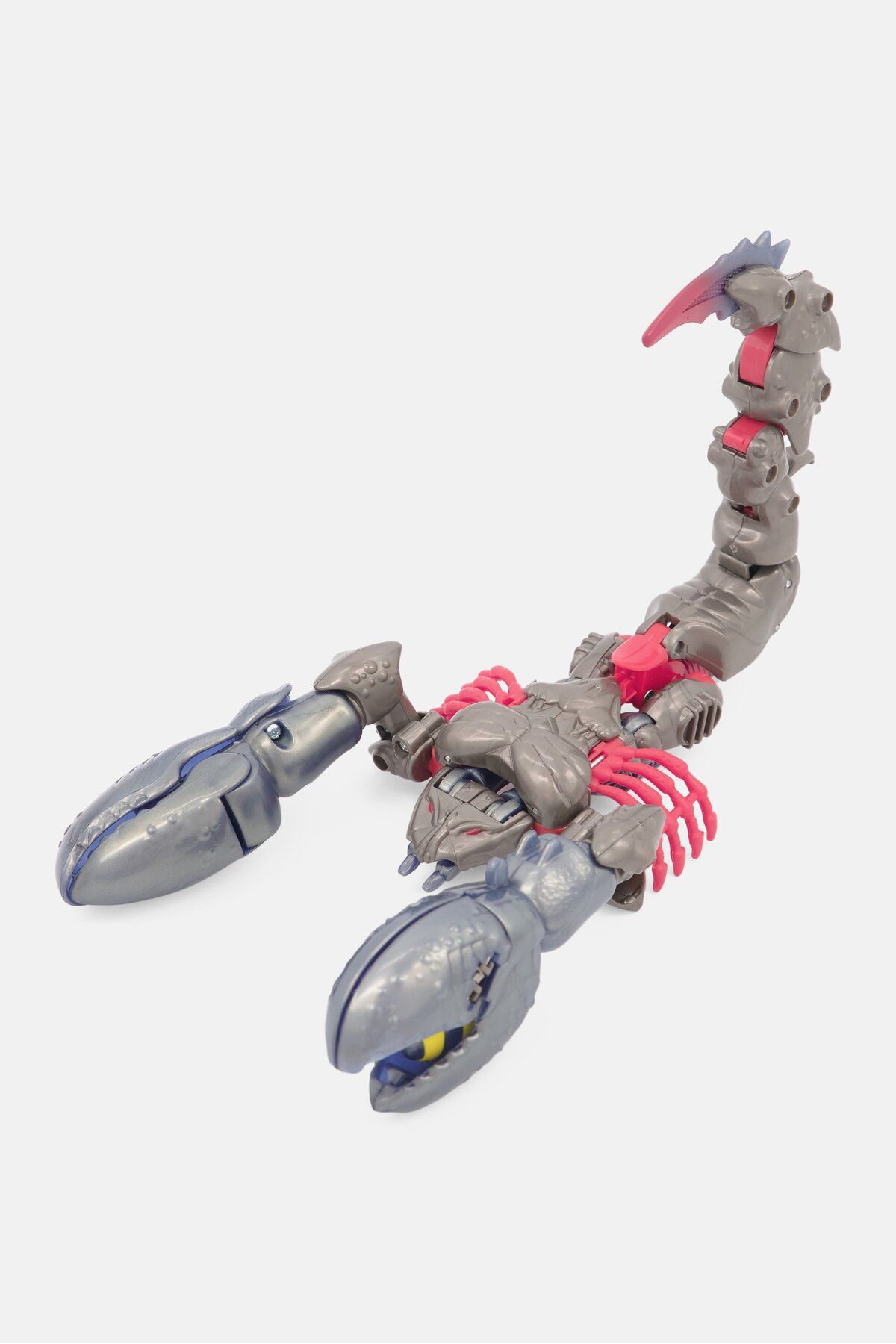 Hasbro-Scorponok Beast Wars Transformers Action Figure, Silver/Metallic Blue Combo 6