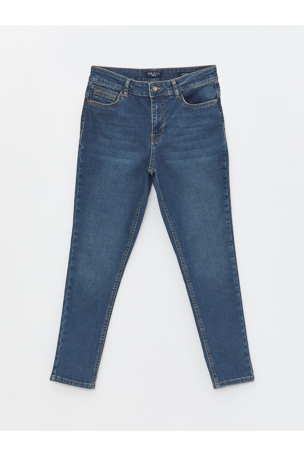 LC Waikiki Damskie Spodnie Jeansowe - Wzór Push-up Kobieta - 24