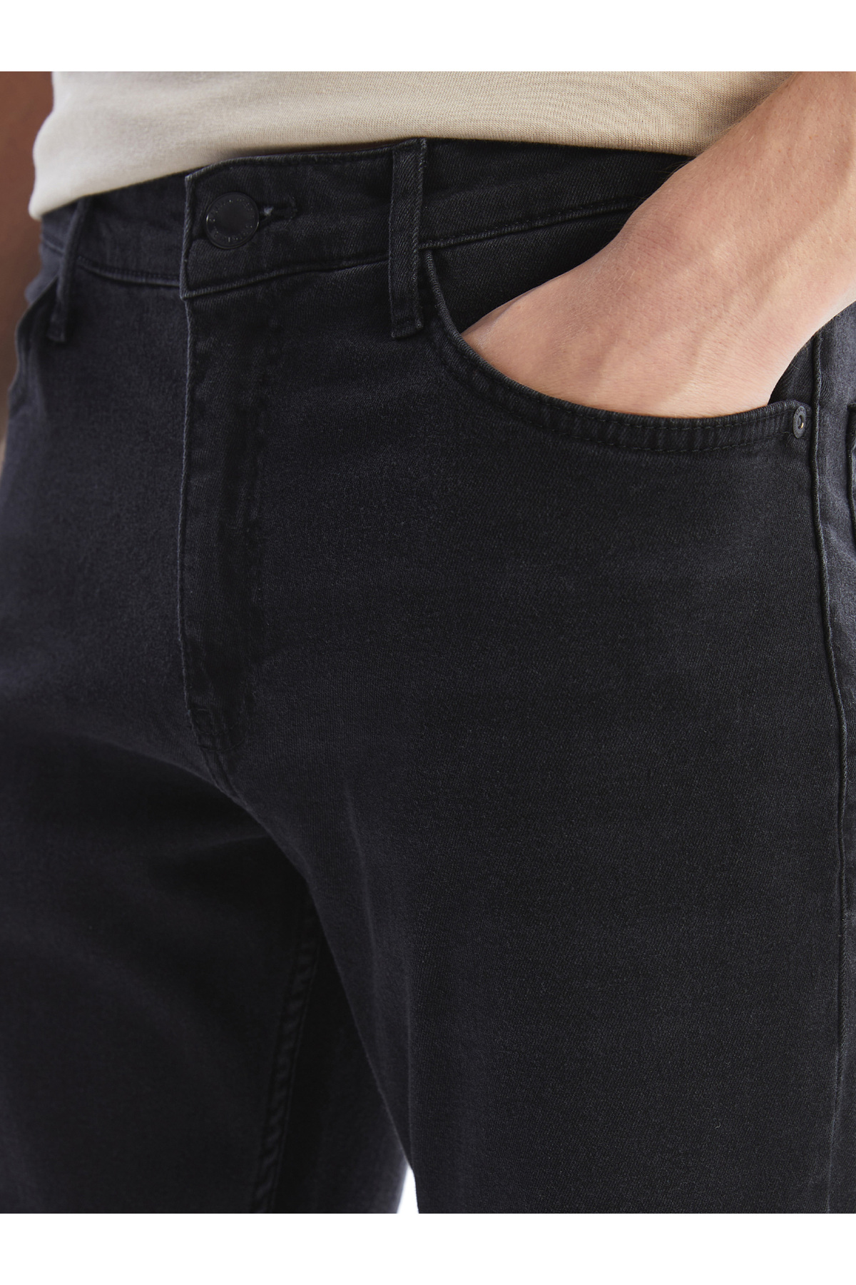 شلوار مردانه فلزی ال سی وایکیکی | S4N028Z8 اورجینال - تصویر 3