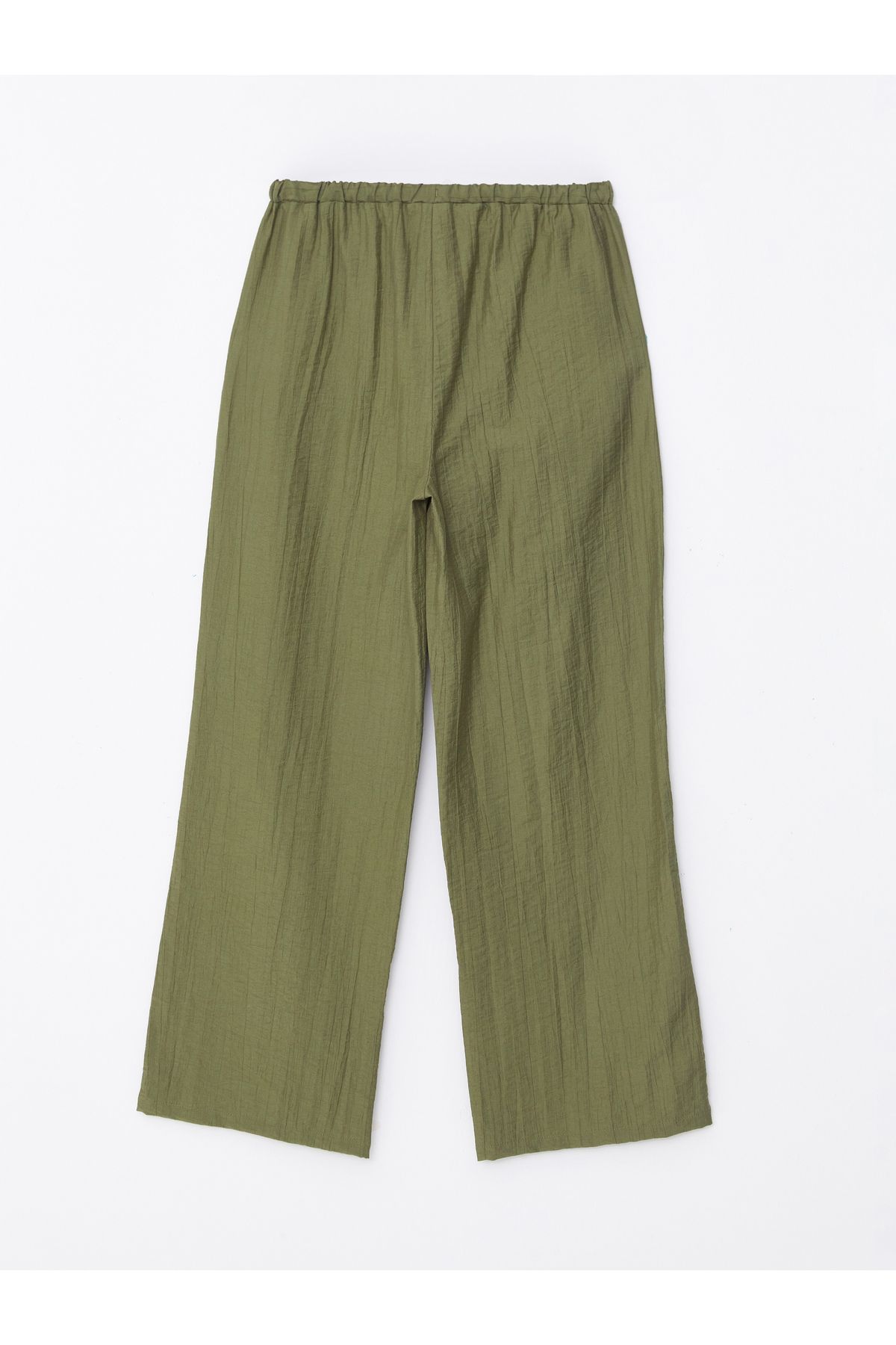 LC Waikiki-Damenhose mit weitem Bein und elastischem Bund 2