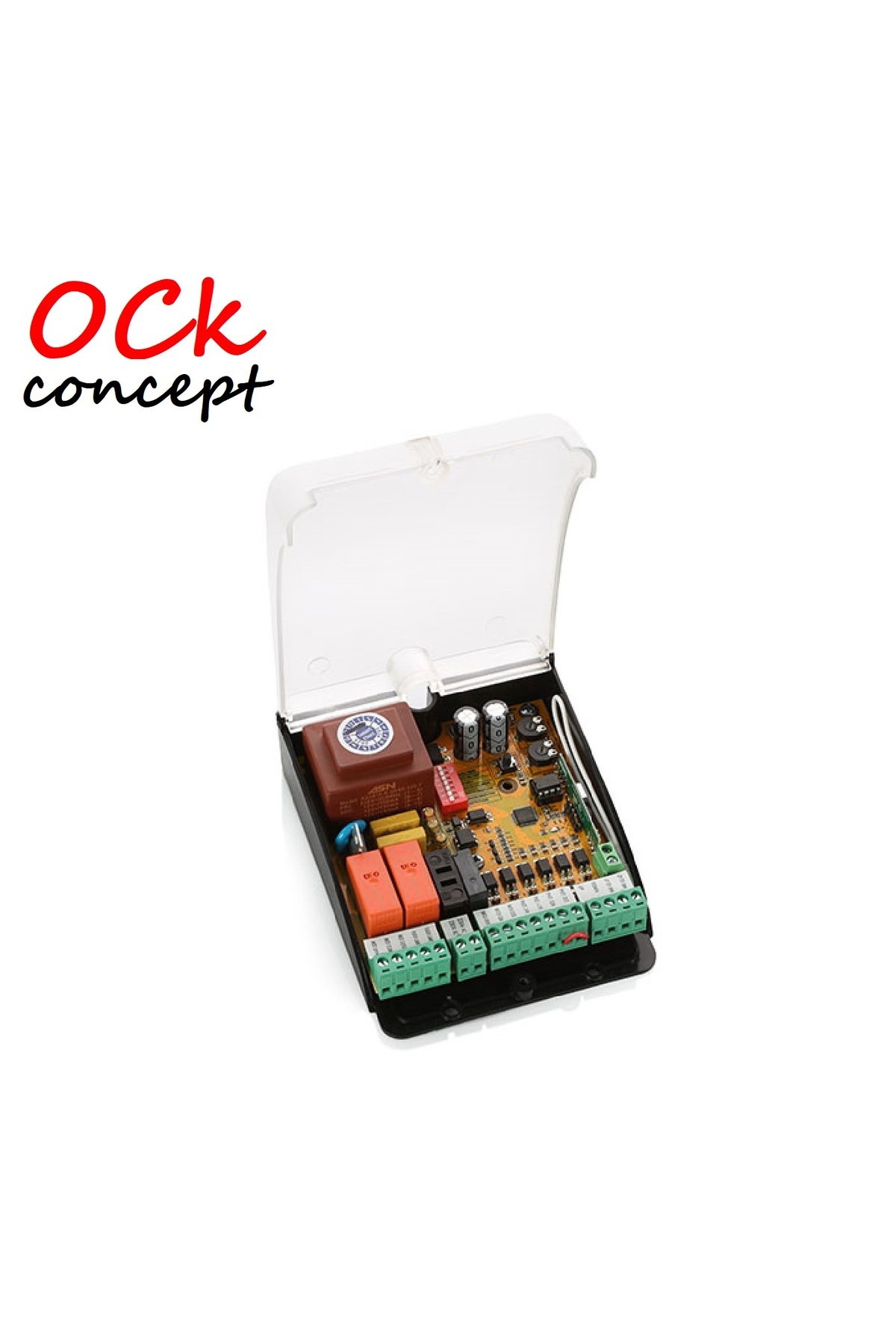 ock concept Cuppon Bahçe Motoru KP-107 Soft Start Kontrol Paneli, KP 107 Yana Kayar Kapı Alıcı Kartı