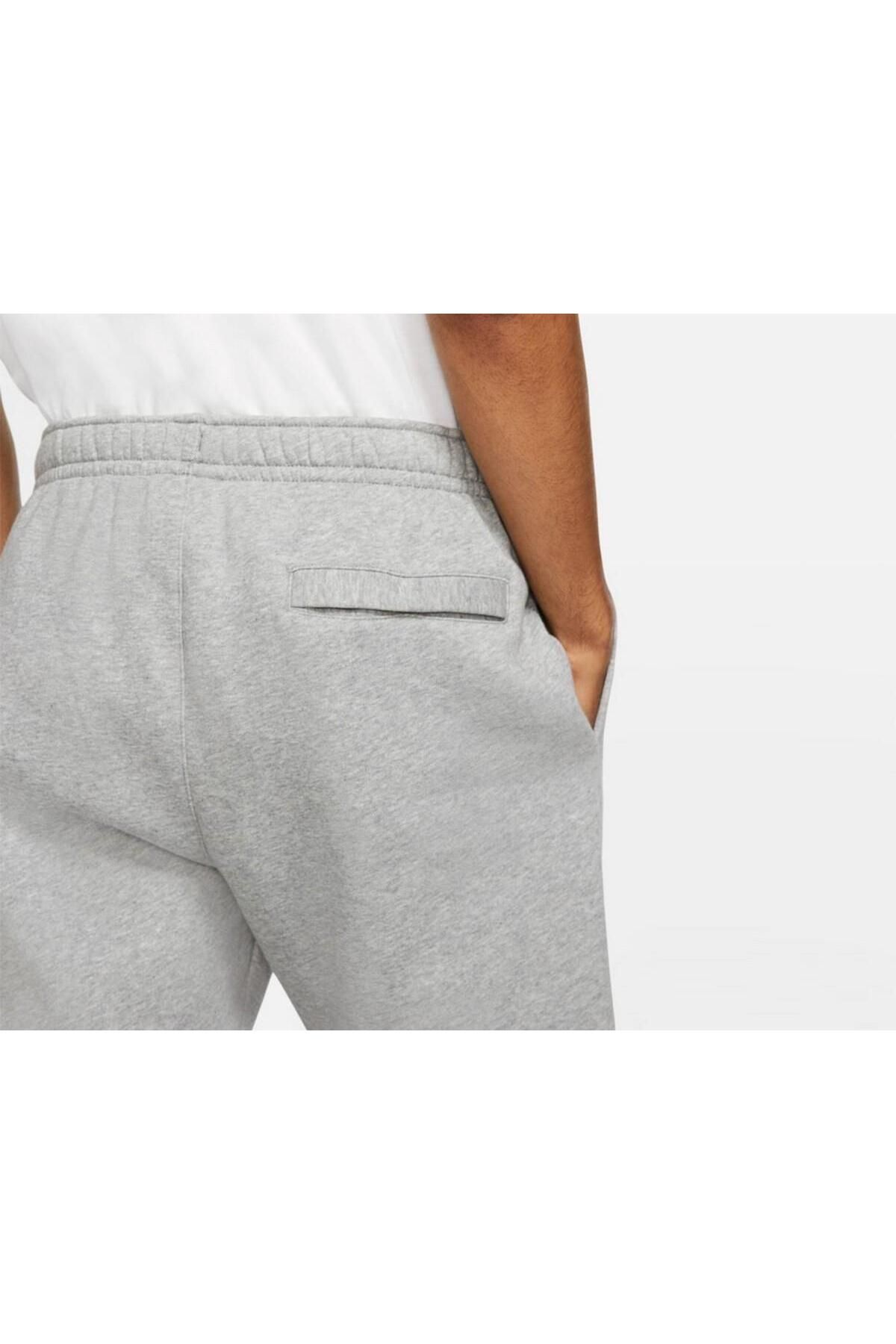 Nike-Sportswear Club Fleece Men's Gray Sweatpants Bv2671-063 4