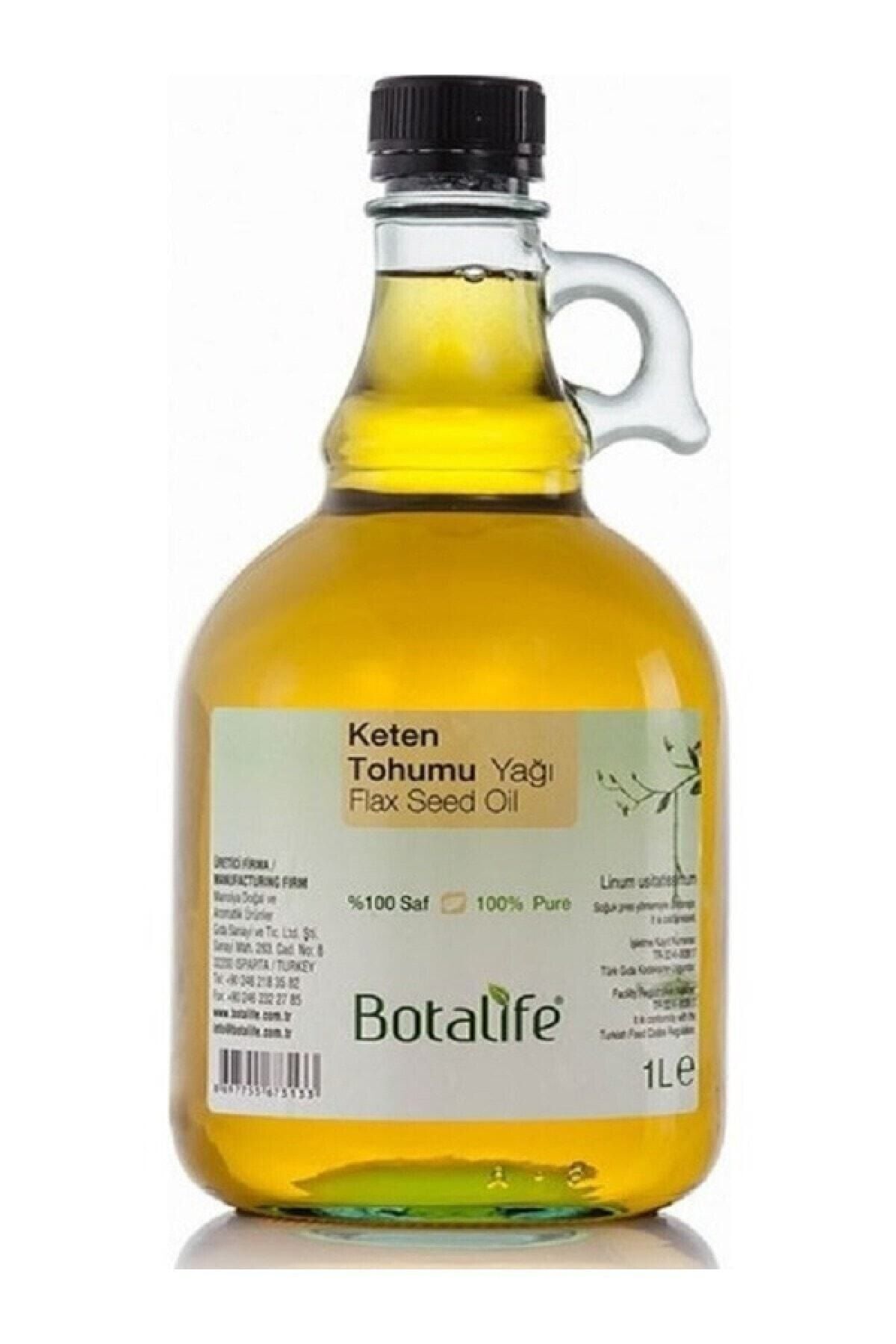 روغن بذر کتان 100% خالص 1 لیتر 1 لیتر Botalife