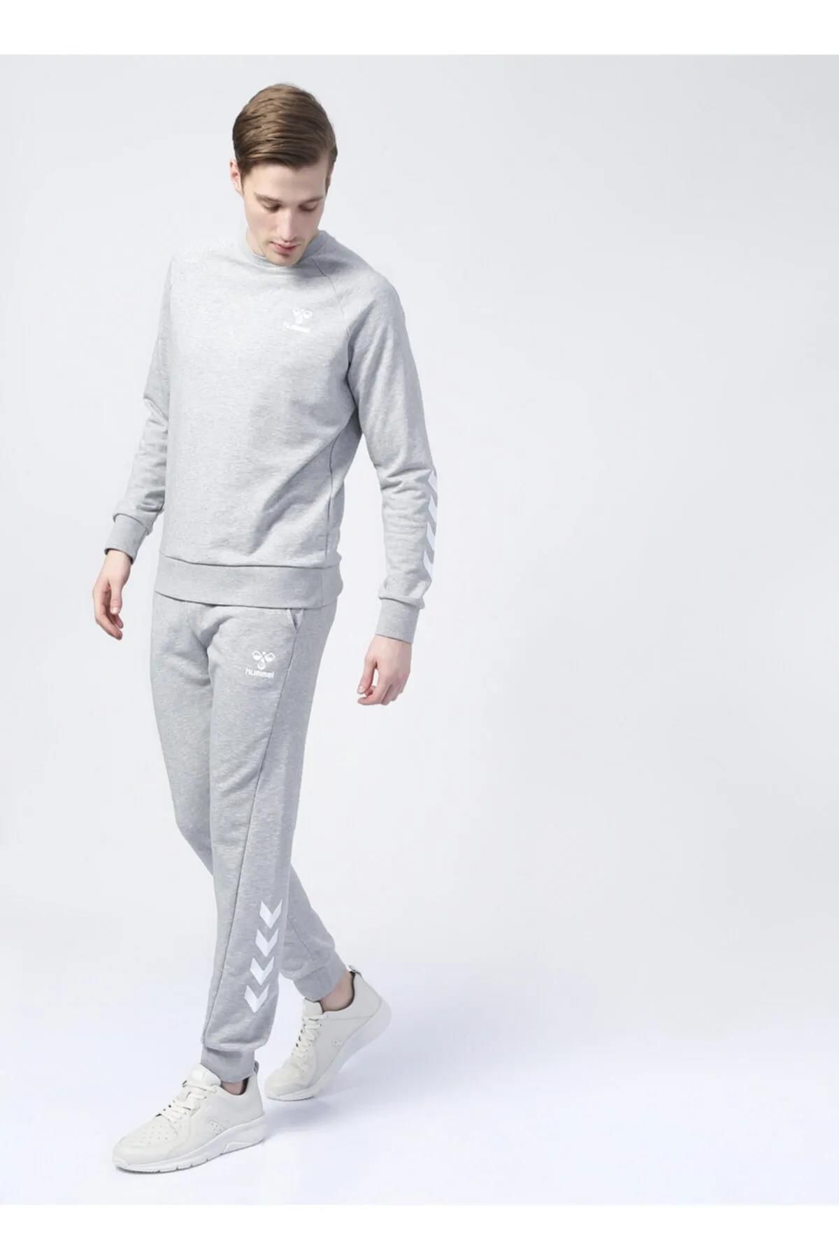 شلوار گرمکن خاکستری مردانه 931468 2006 T ISAM 2.0 مجرد معمولی ALT hummel