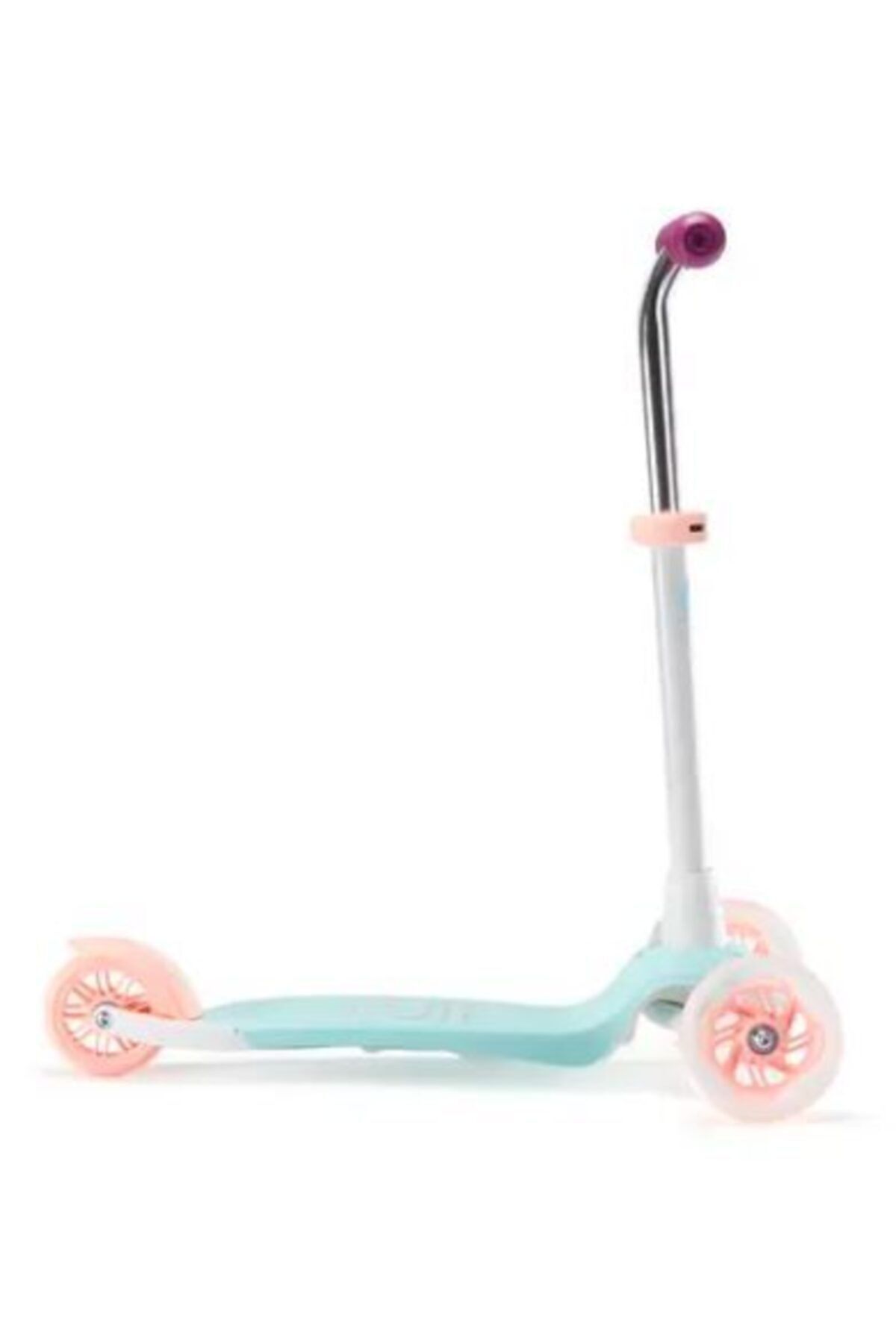 Decathlon-- Scooter B1 500 3 Wheels with Lights White Menthol Green Light Raspberry 2