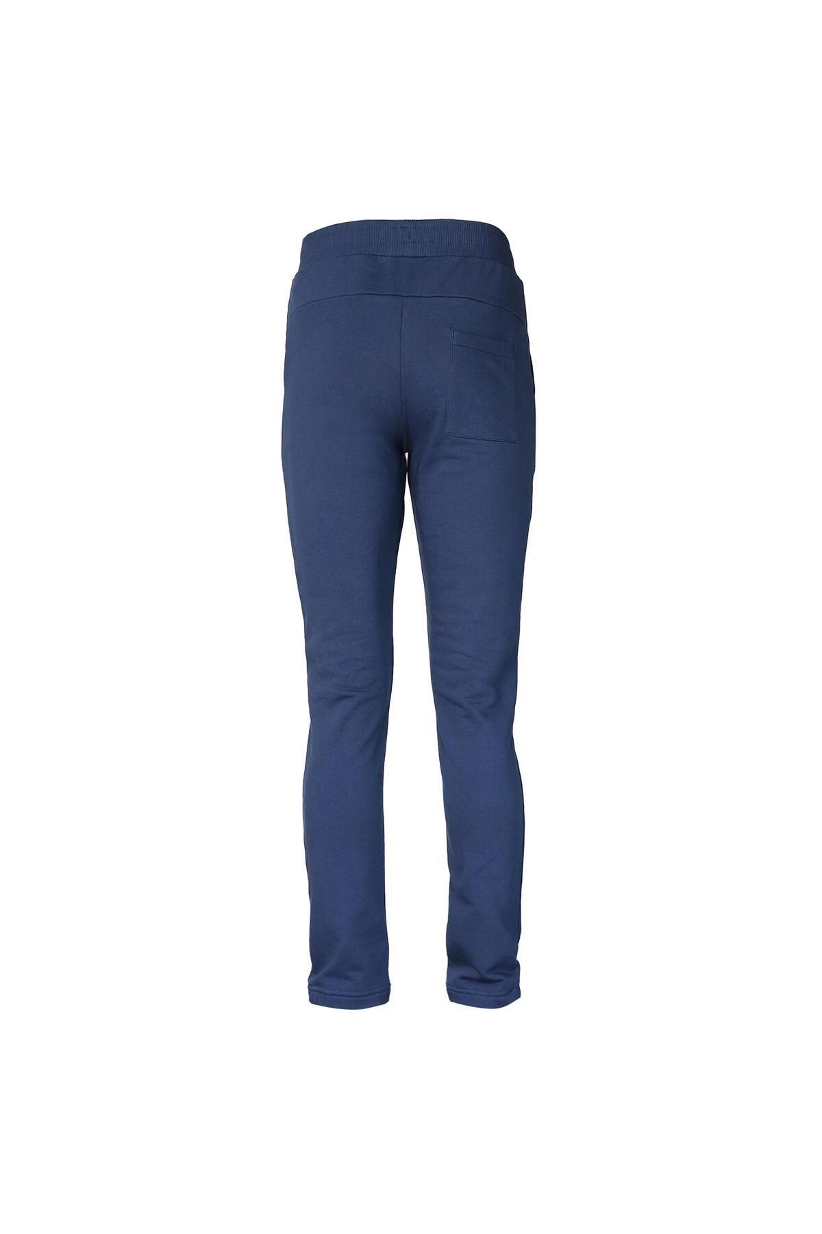 شلوار گرمکن آبی مردانه 931589 2223 Apon TrackSsuits Six اورجینال hummel