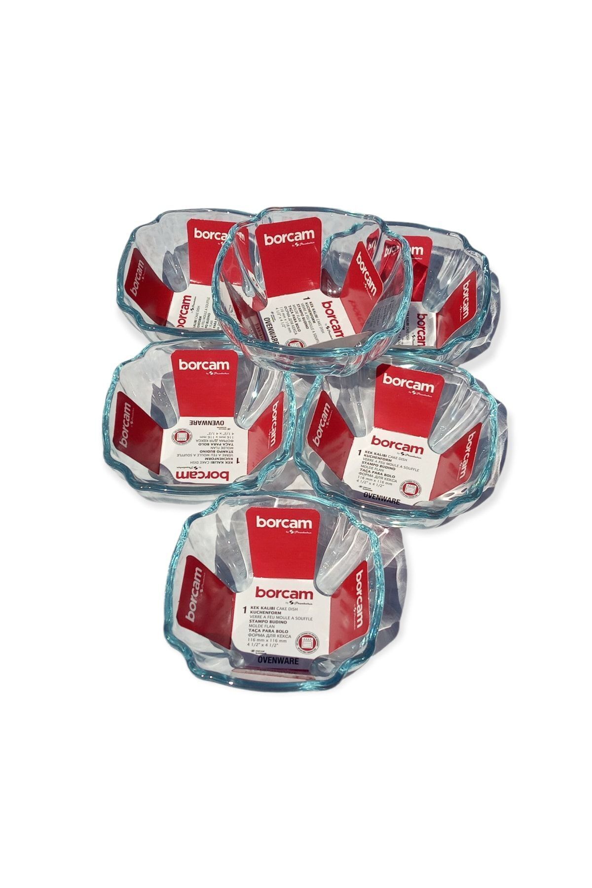 Borcam 6-Piece Cake Mold