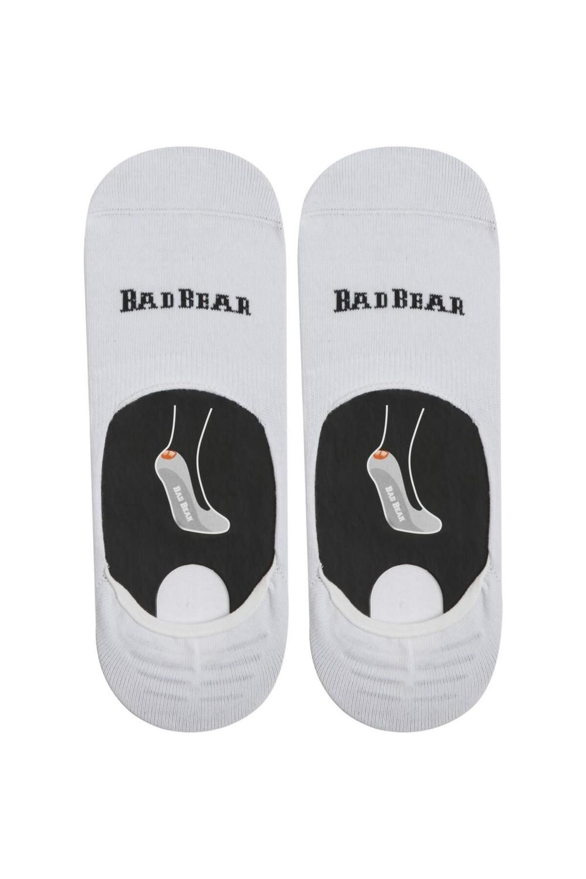 جوراب بالرین یونیسکس Core Zero White Bad Bear