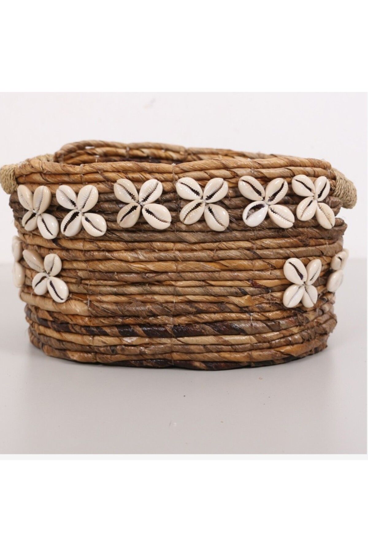 Mylamp-SHELL Natural Abaca 26x20x15 cm Coș Oval 3