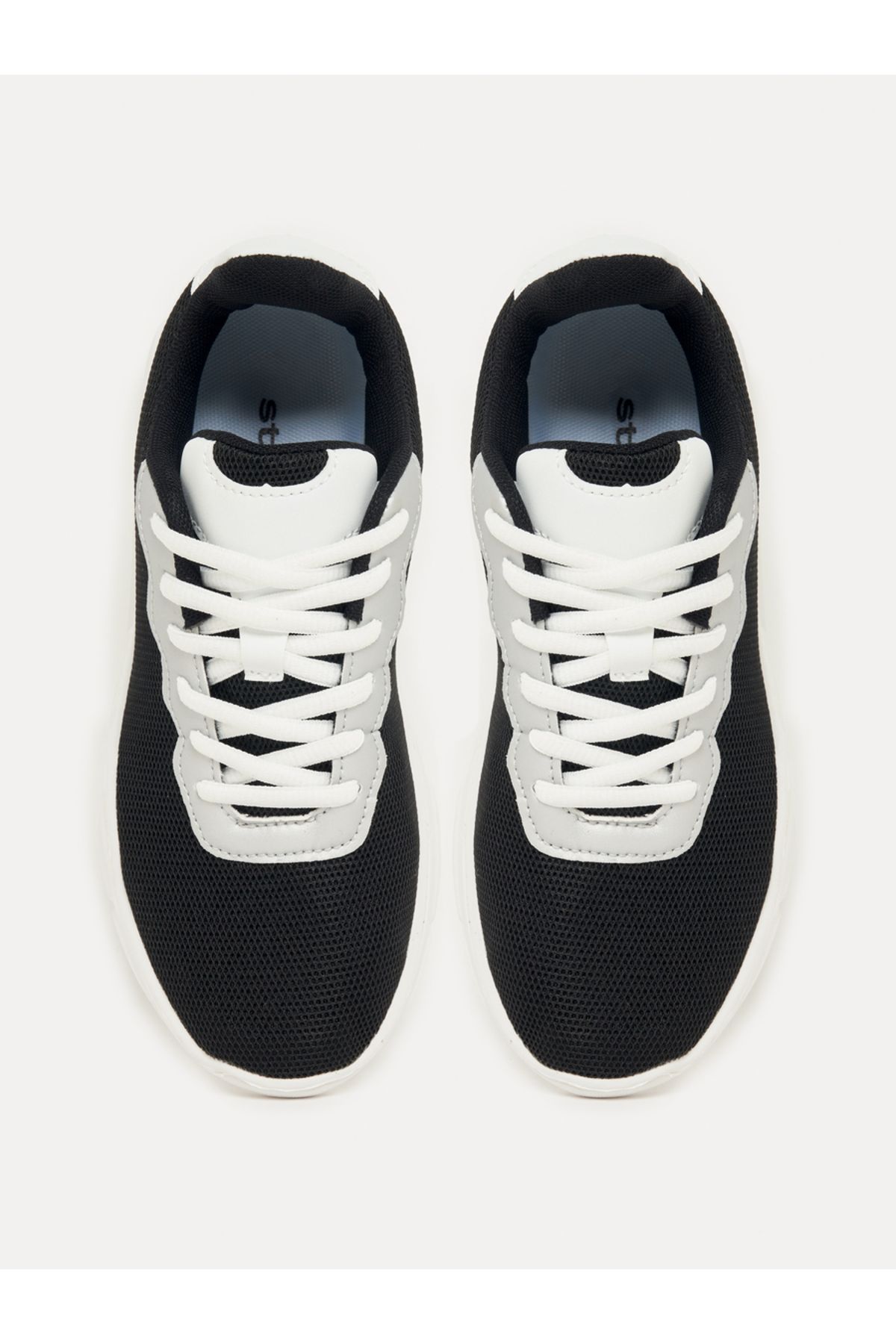 Styli-Classic Mesh Lace-Up Sneakers 6