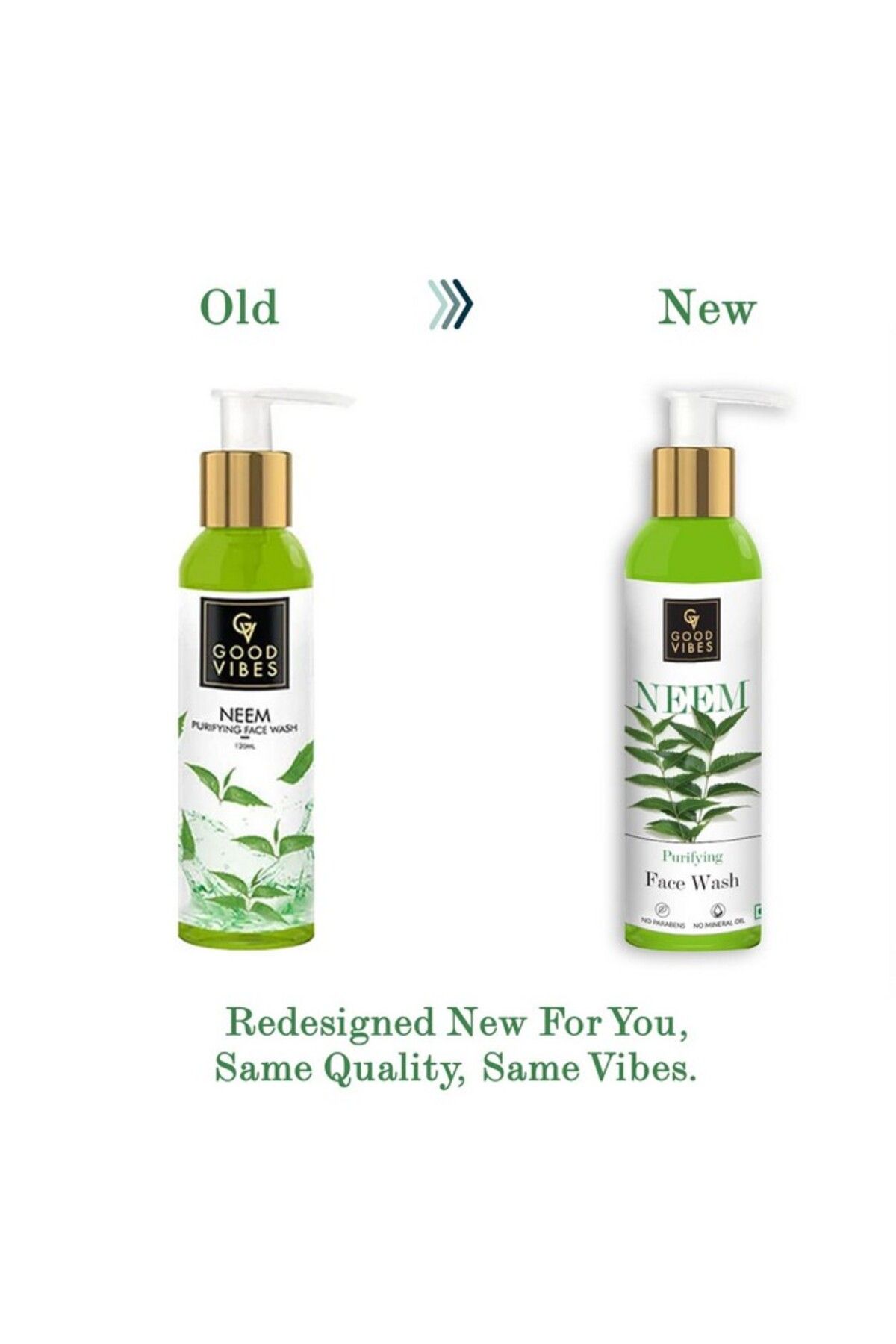 Good Vibes-Neem Purifying Face Wash, 120 ml, Anti AcneExfoliating Formula for All Skin Types 2