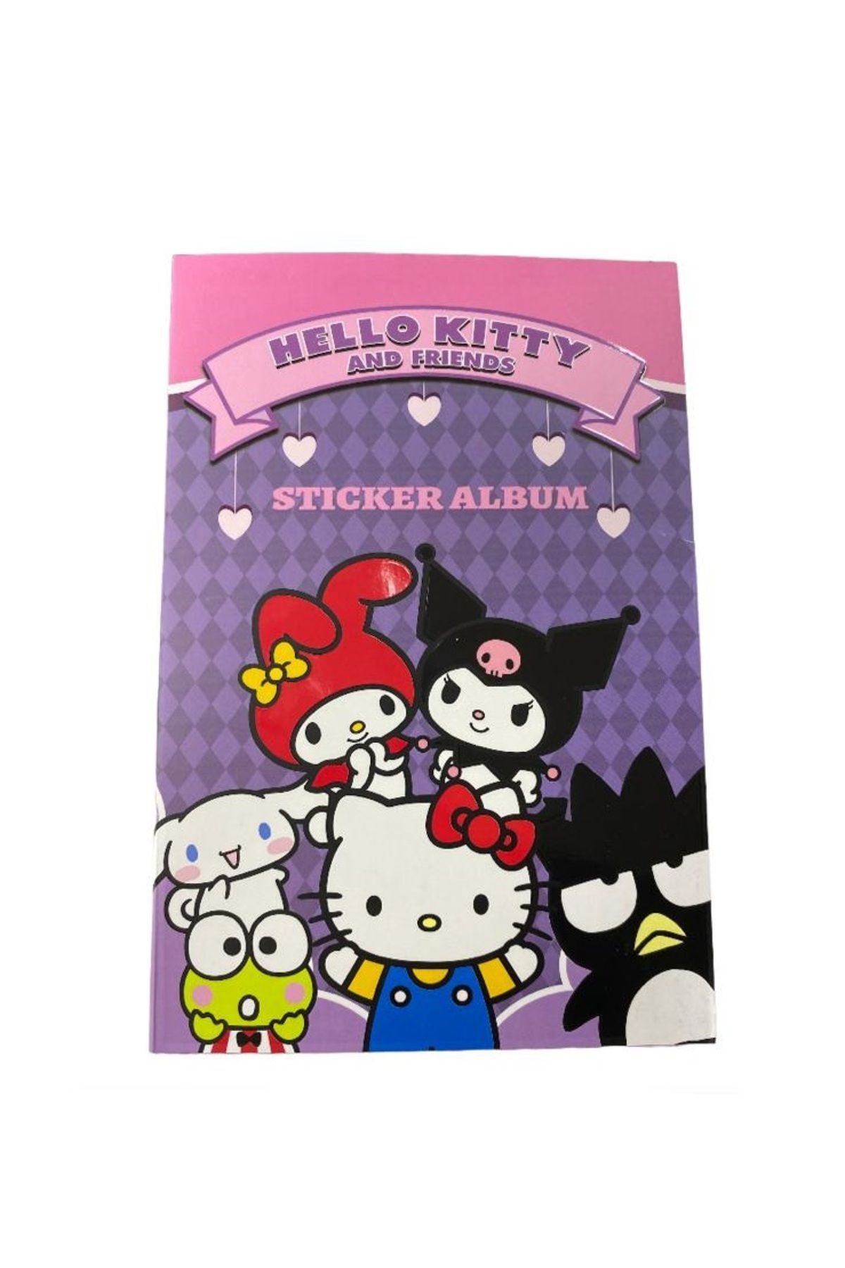 tüftürük Sanrio Kuromi My Melody - Album Cu Autocolante 16x24 Cm - One Size