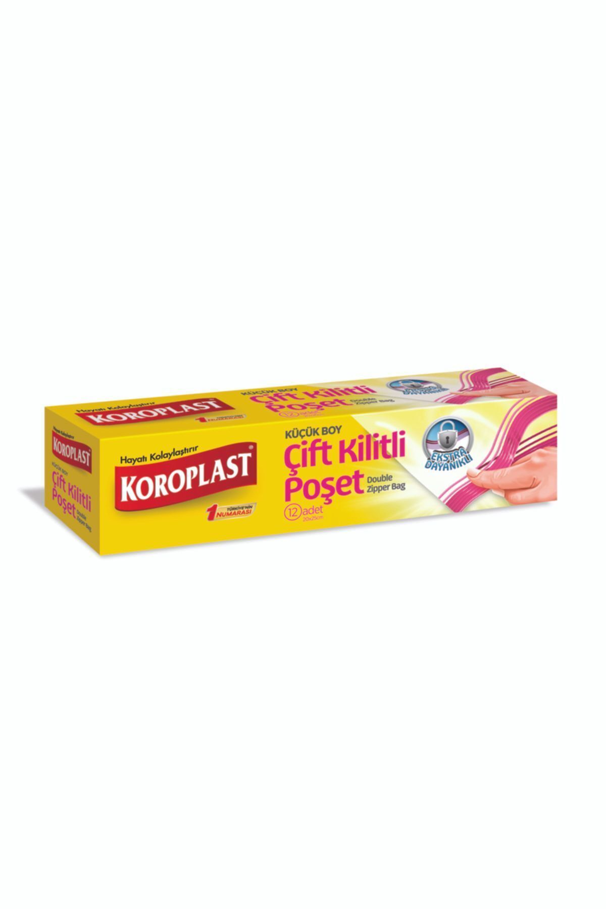korozo Koroplast Çift Kilitli Poşet Küçük Boy - Fiyatı, Yorumları