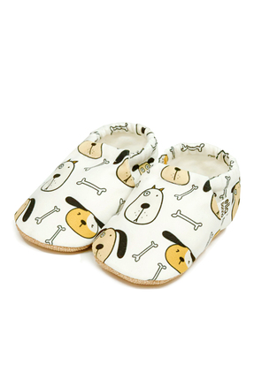 Ella Bonna Kaydırmaz Taban Sevimli Köpek Bebek Patik, Ev Botu Terliği Kreş Ay...