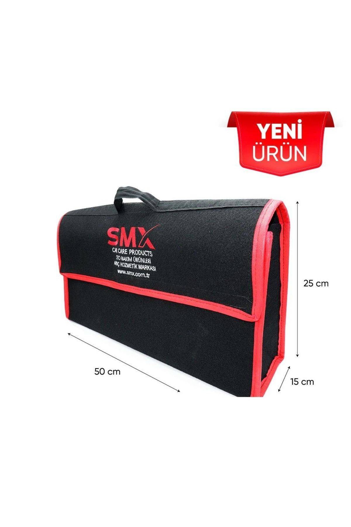 SMX Araç Bagaj Düzenleyici Organizer Çanta (Bagaj Çantası) 50x20x15cm
