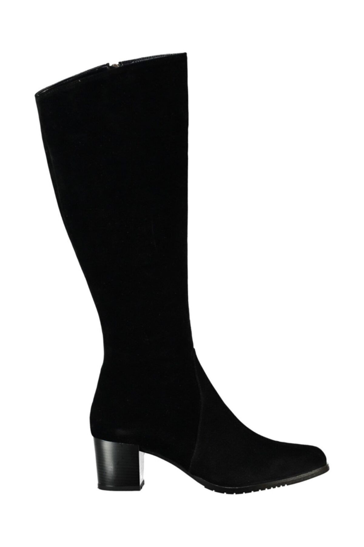 Fox Shoes-Cizme negre de damă A654252702 2