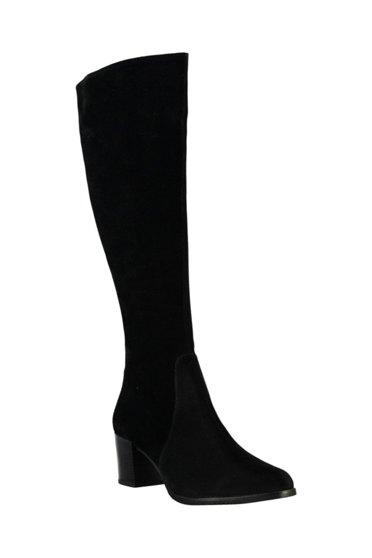 Fox Shoes-Cizme negre de damă A654252702 4