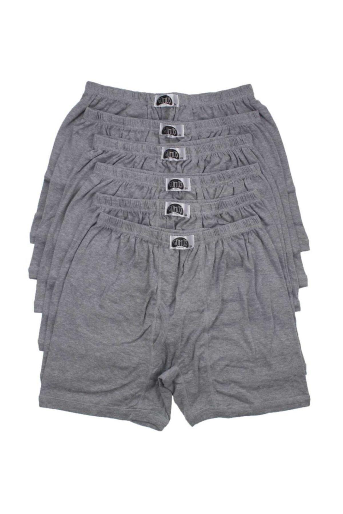 باکسر مردانه خاکستری GÜMÜŞ | KB5008 اورجینال - تصویر 2