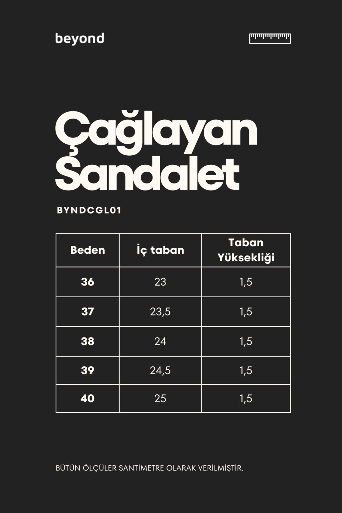 Kadın Siyah Deri Sandalet Byndcgl01