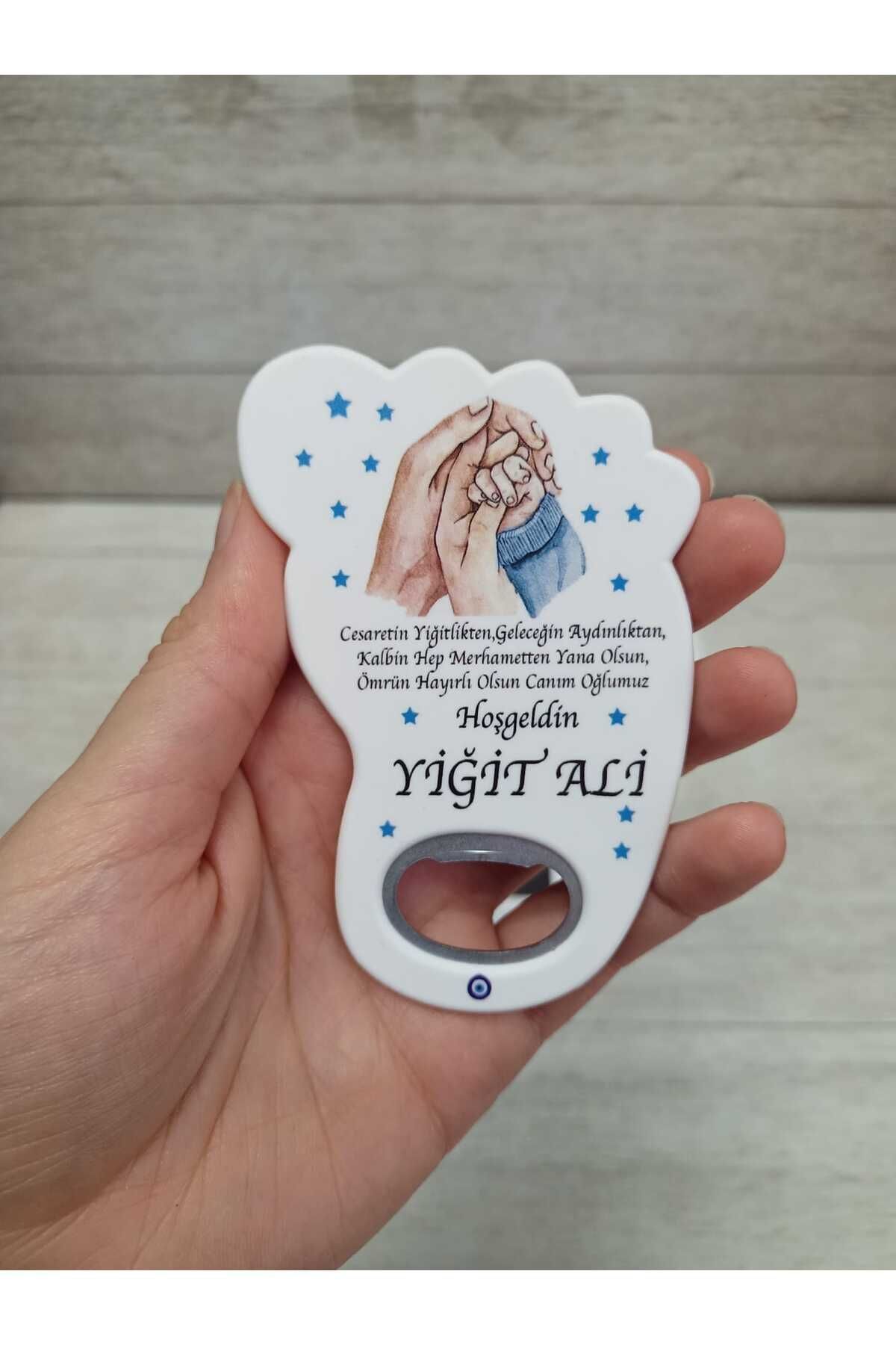 Genel Markalar 30 Adet Ayak Magnet Açacak Yeni Doğan, Doğum Günü, Sünnet, Nişan, Söz, Düğün Hediyelik