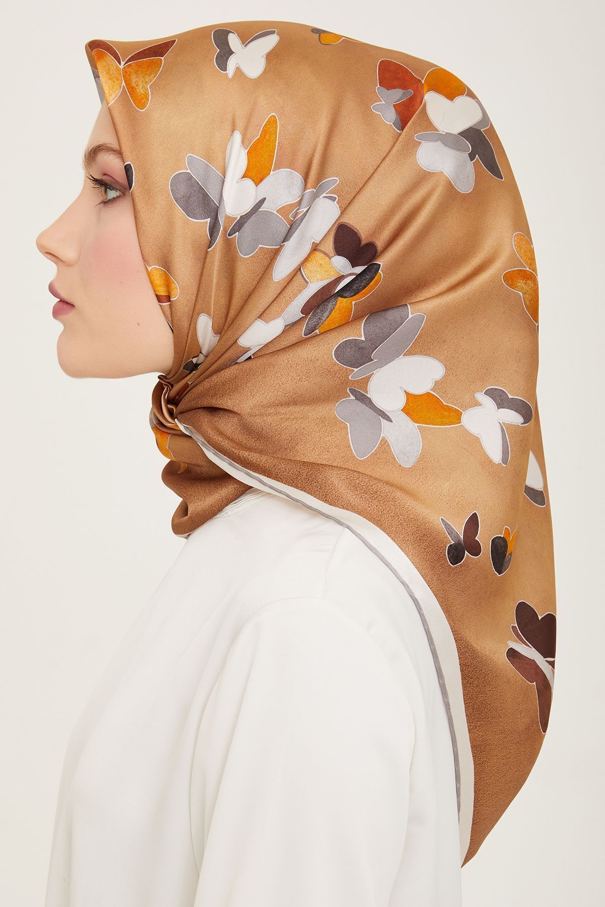 روسری زنانه آرمینه | E24YA9146D01 Armine - Image 2