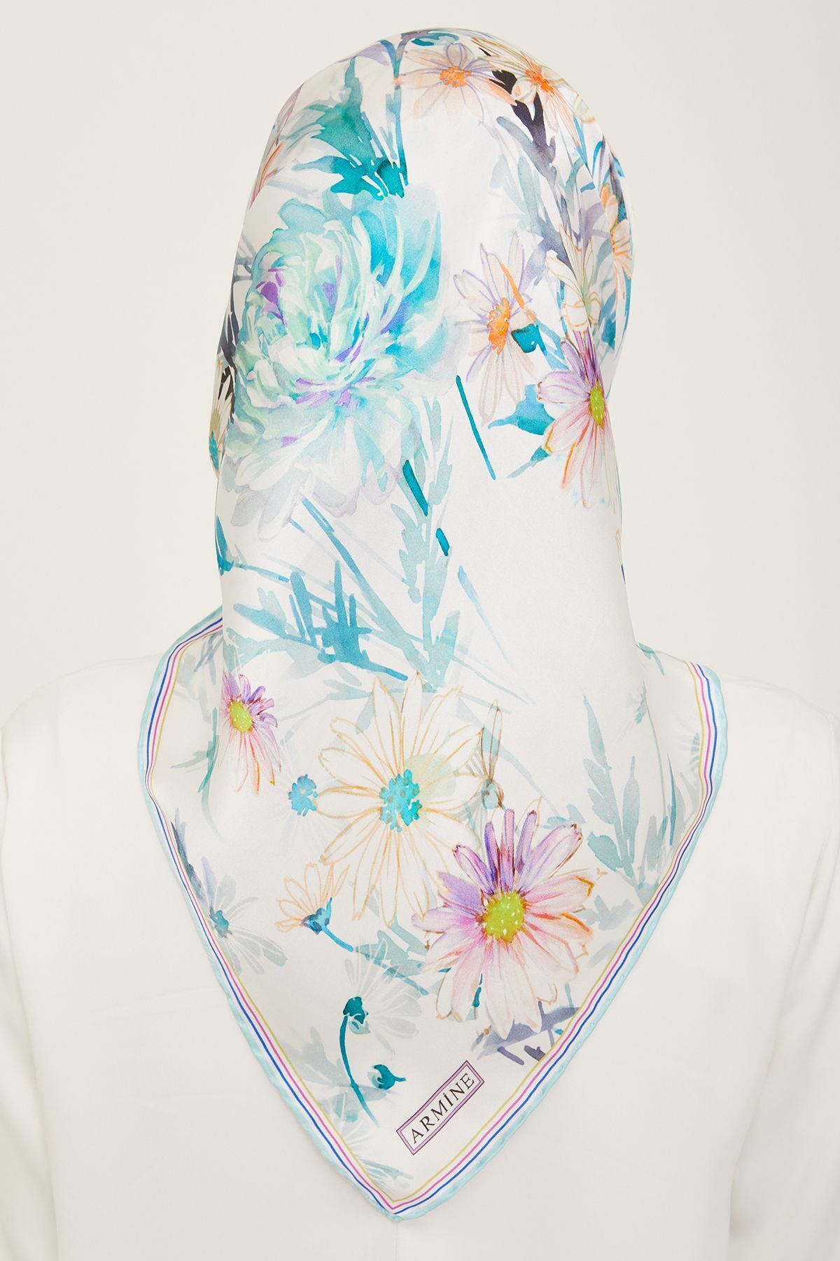 روسری زنانه آرمینه | E24YA9129D02 Armine - Image 4