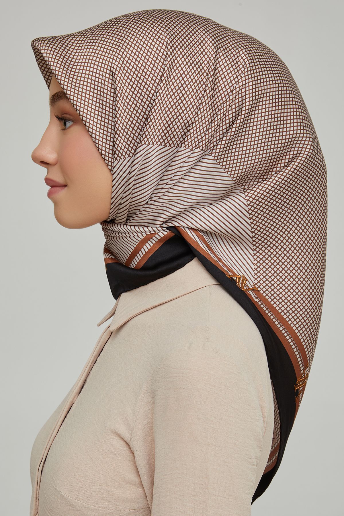 روسری زنانه آرمینه | E21KA8616D04 Armine - Image 2