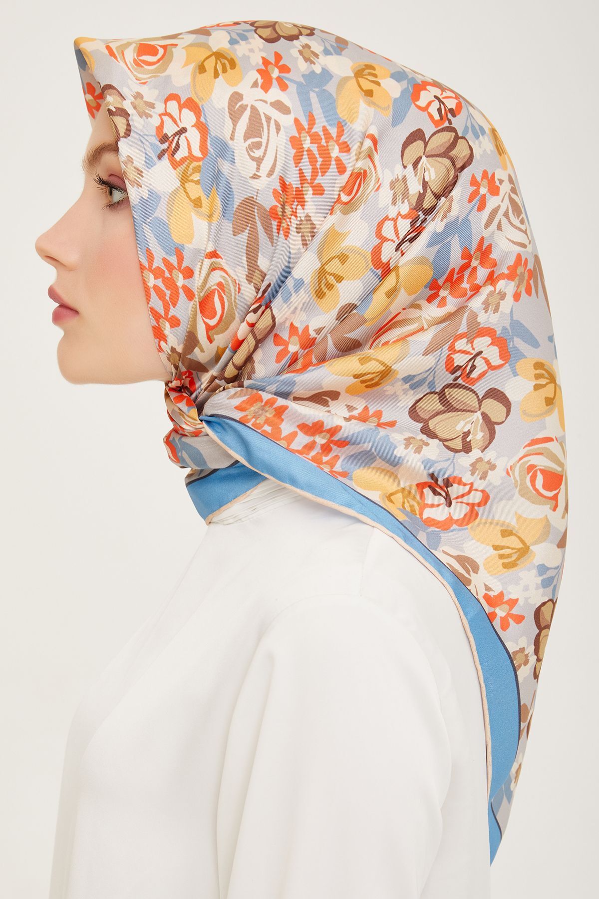 روسری زنانه بللی | E24YA7207001 Belli - Image 2