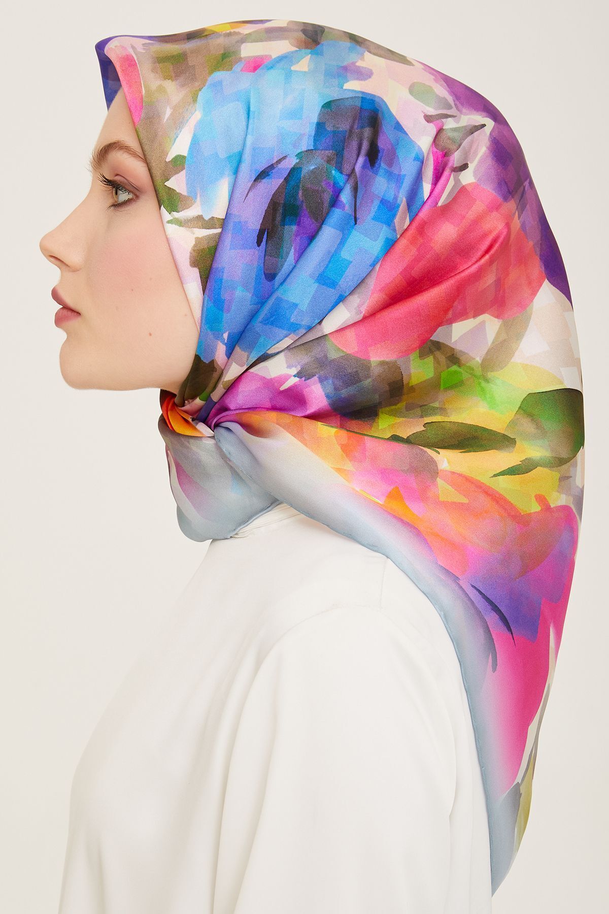 روسری زنانه آرمینه | E24YA9103D02 Armine - Image 2