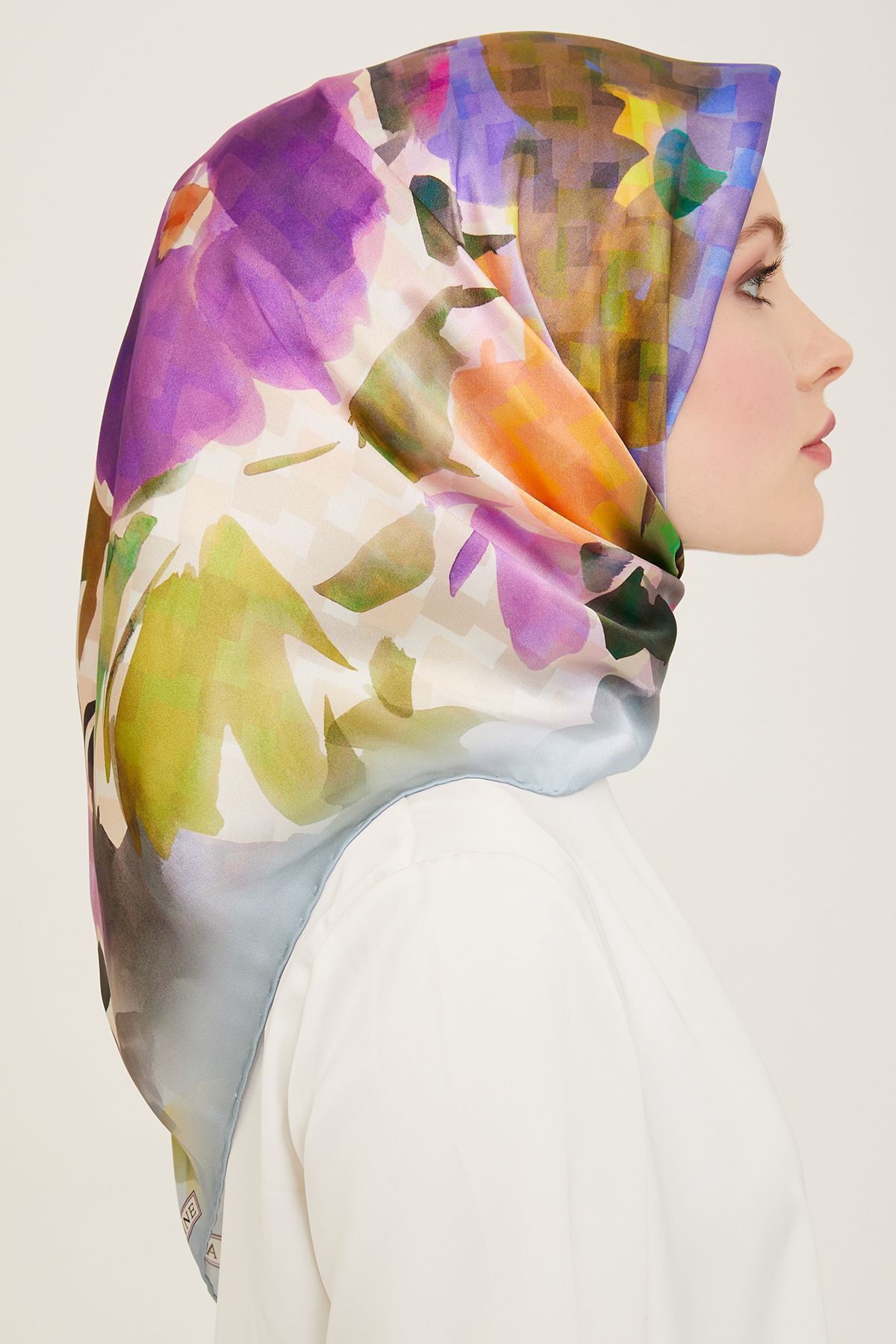 روسری زنانه آرمینه | E24YA9103D02 Armine - Image 3