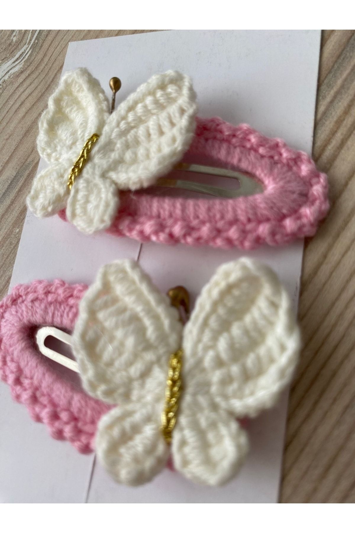 Butterfly Knit Snap Buckle