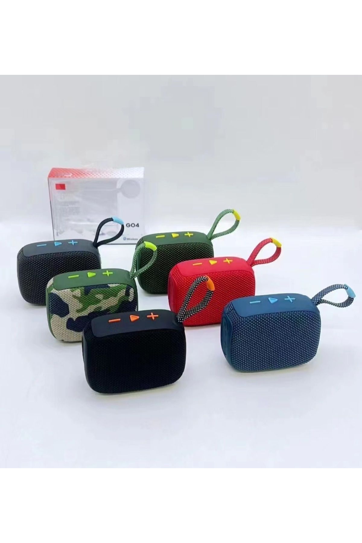 Bluetooth Speaker Hoparlör Taşınabilir Mini Ses Bombasi 4