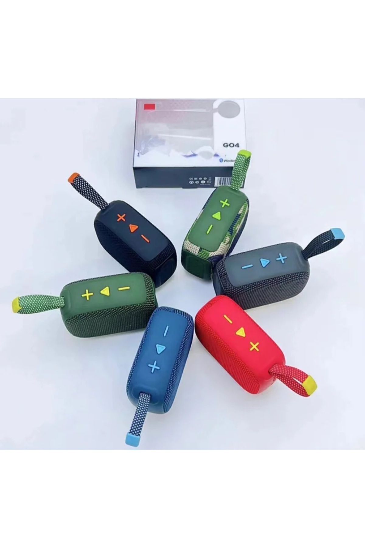Bluetooth Speaker Hoparlör Taşınabilir Mini Ses Bombasi 3