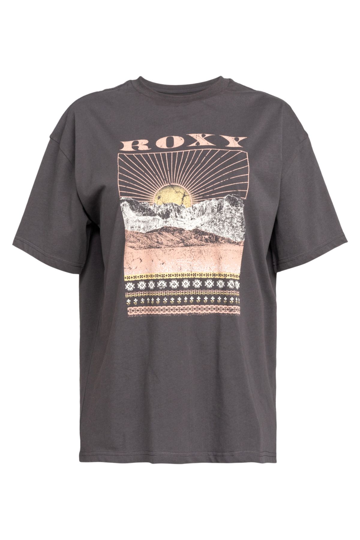 Roxy-Kurzarm-T-Shirt - 100 % Bio-Algodon, W 2