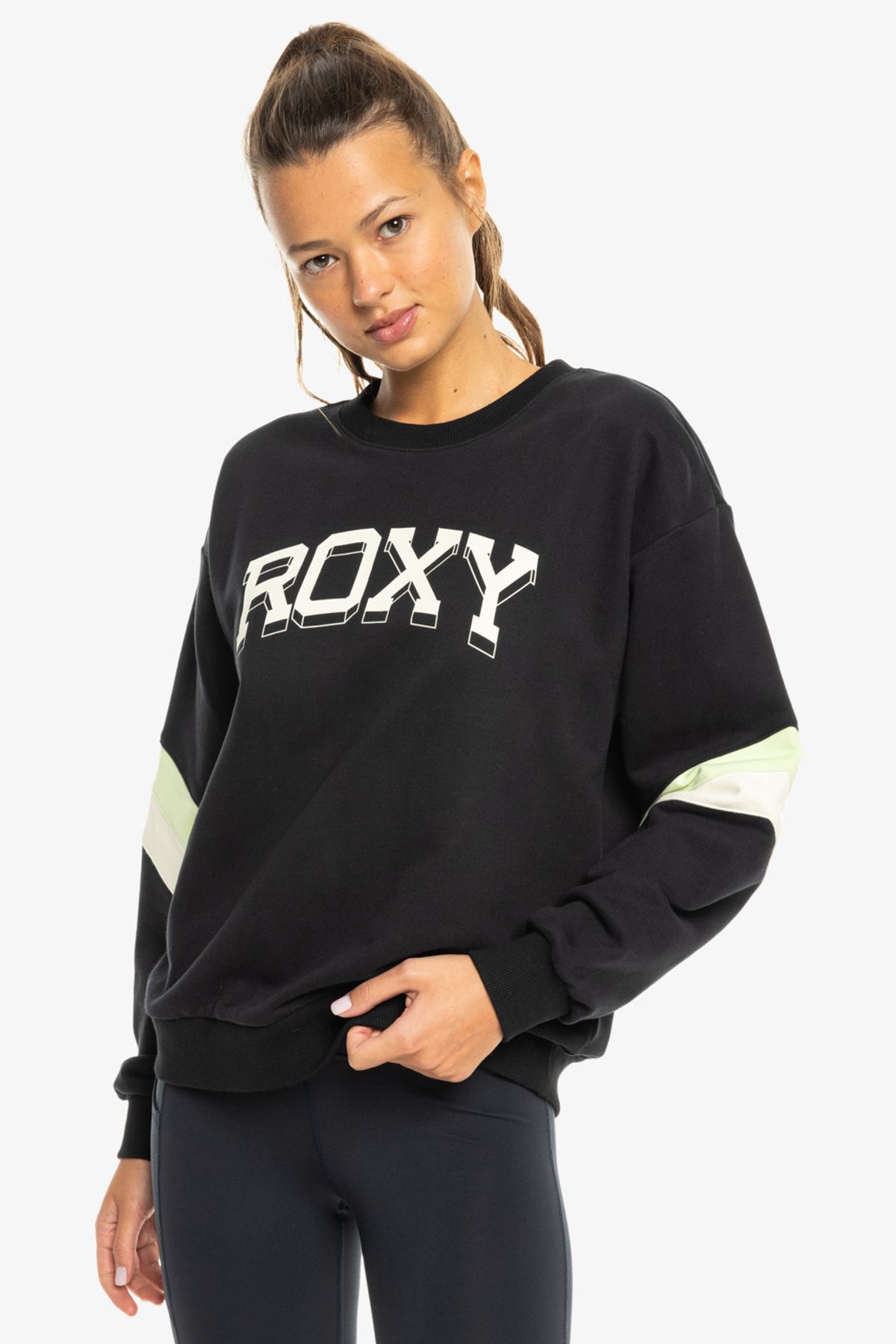 Roxy-Pullover-Sweatshirt für Damen – 100 % Bio-Design, Active-Kollektion 8