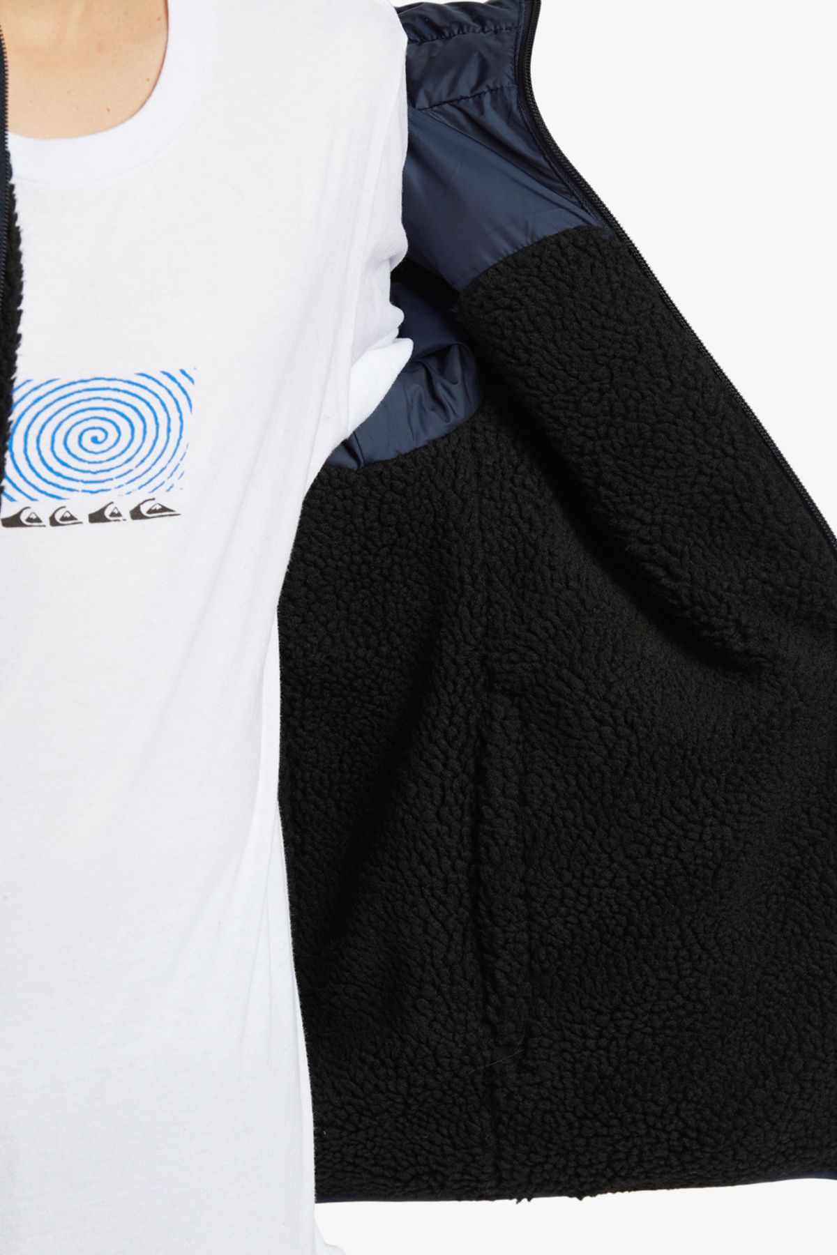 Quiksilver-Jachetă albastru închis pentru copii 7