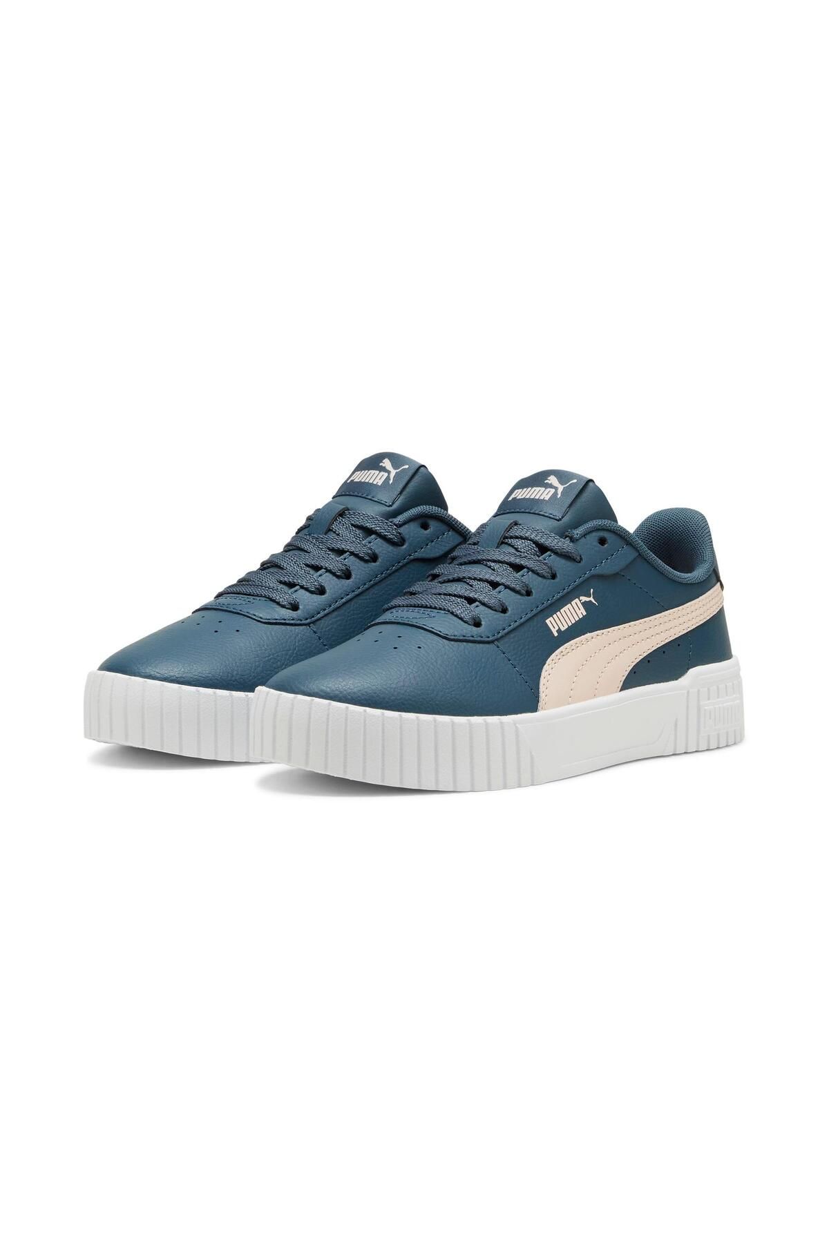 اسنیکر چند رنگ زنانه 2.0 JR GREY PINK اورجینال Puma