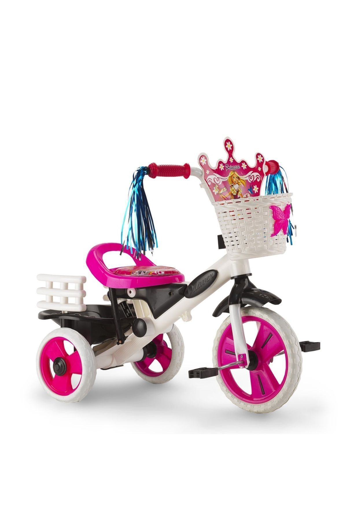 Toyshome Dilaver 3 Teker Elegance Pembe Lüx Çocuk Bisikleti.
