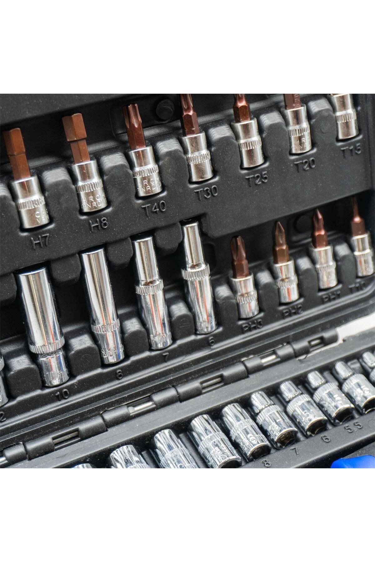 Titi-6202 Model 1/4" Socket and Socket Bit Set - 53 Pieces 4