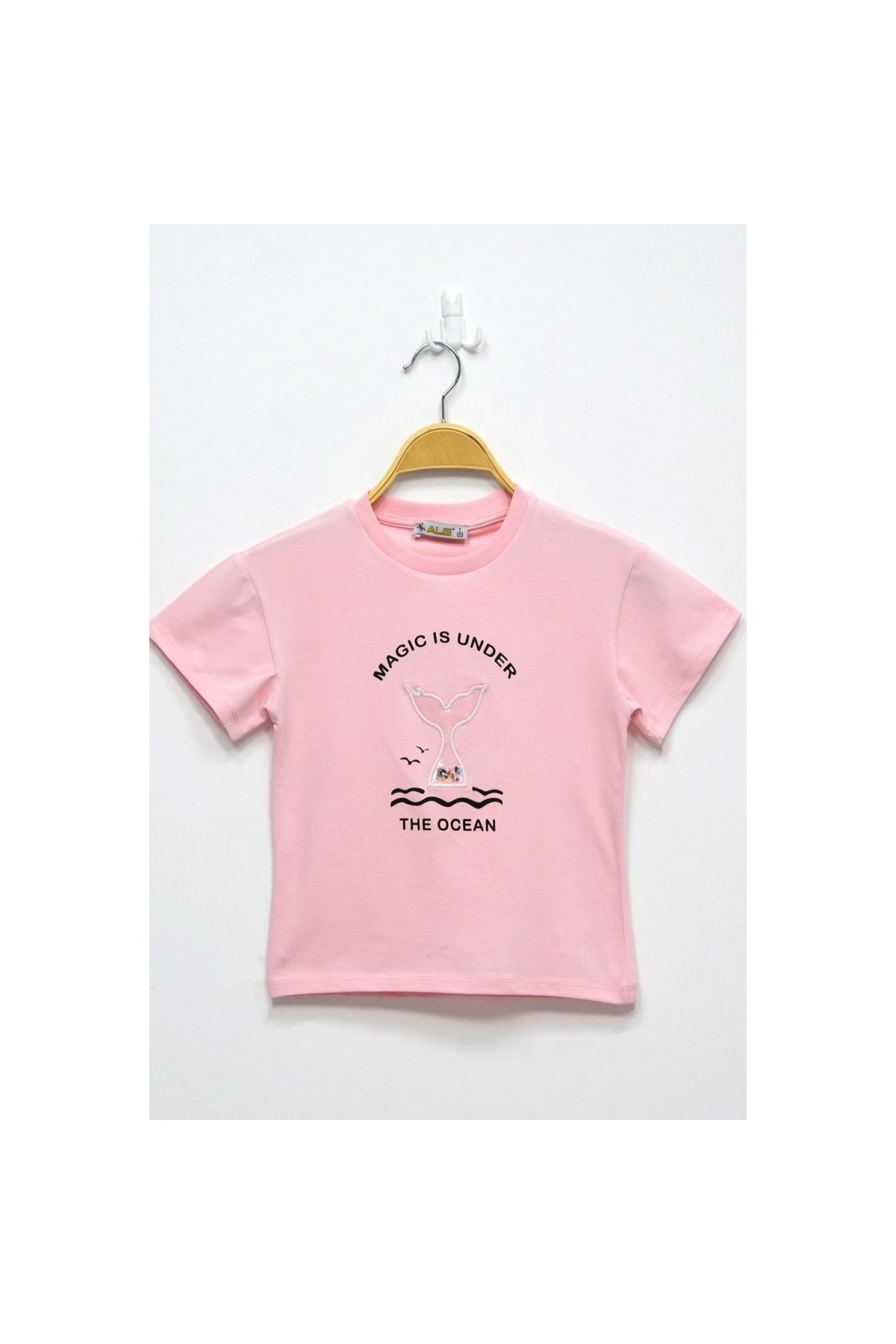 3-7 Years Old Printed Children's T-Shirt Pink - 624657.1576.