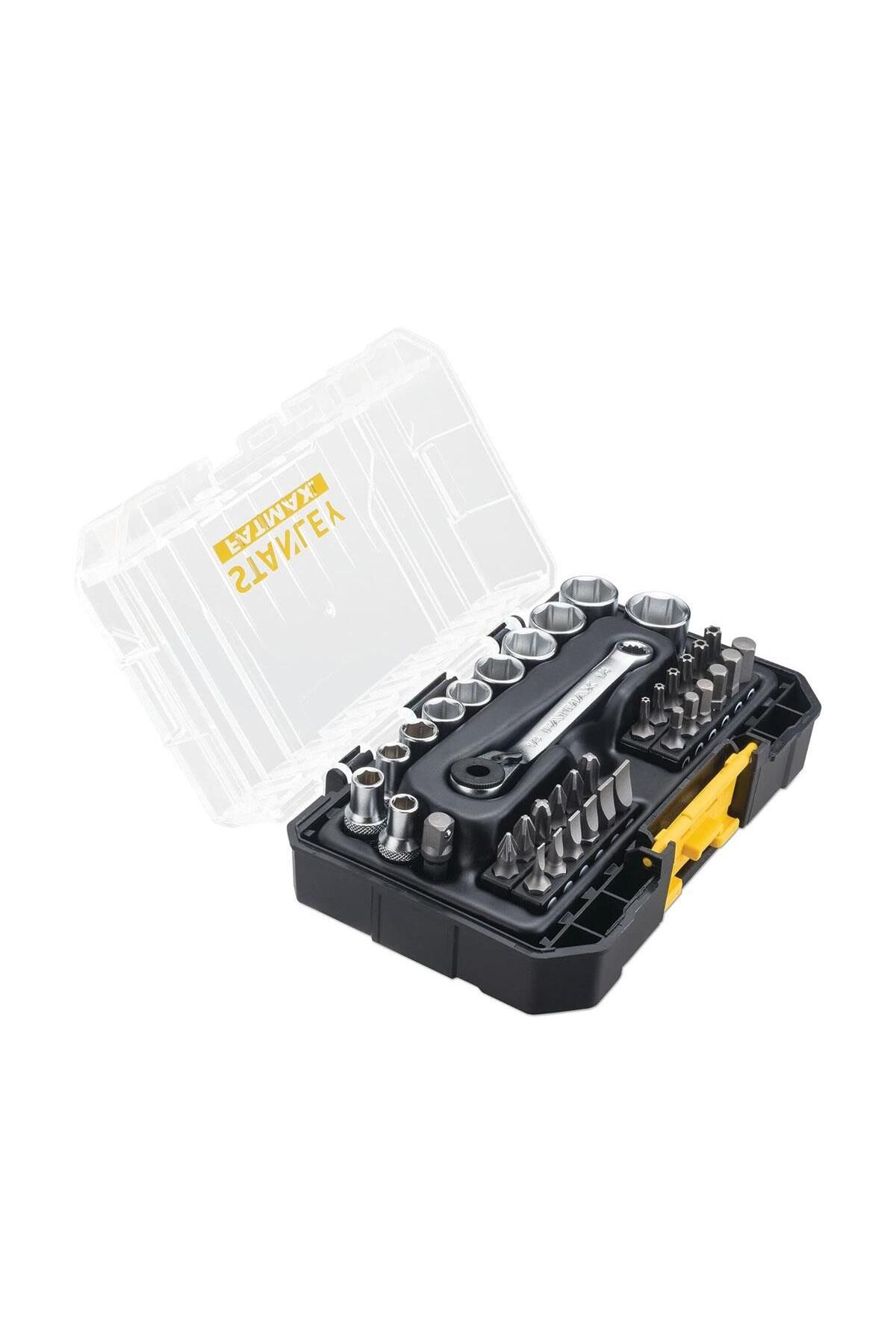 Stanley-Fatmax 1/4" Mini Socket and Bits End Set 37 Pieces 2