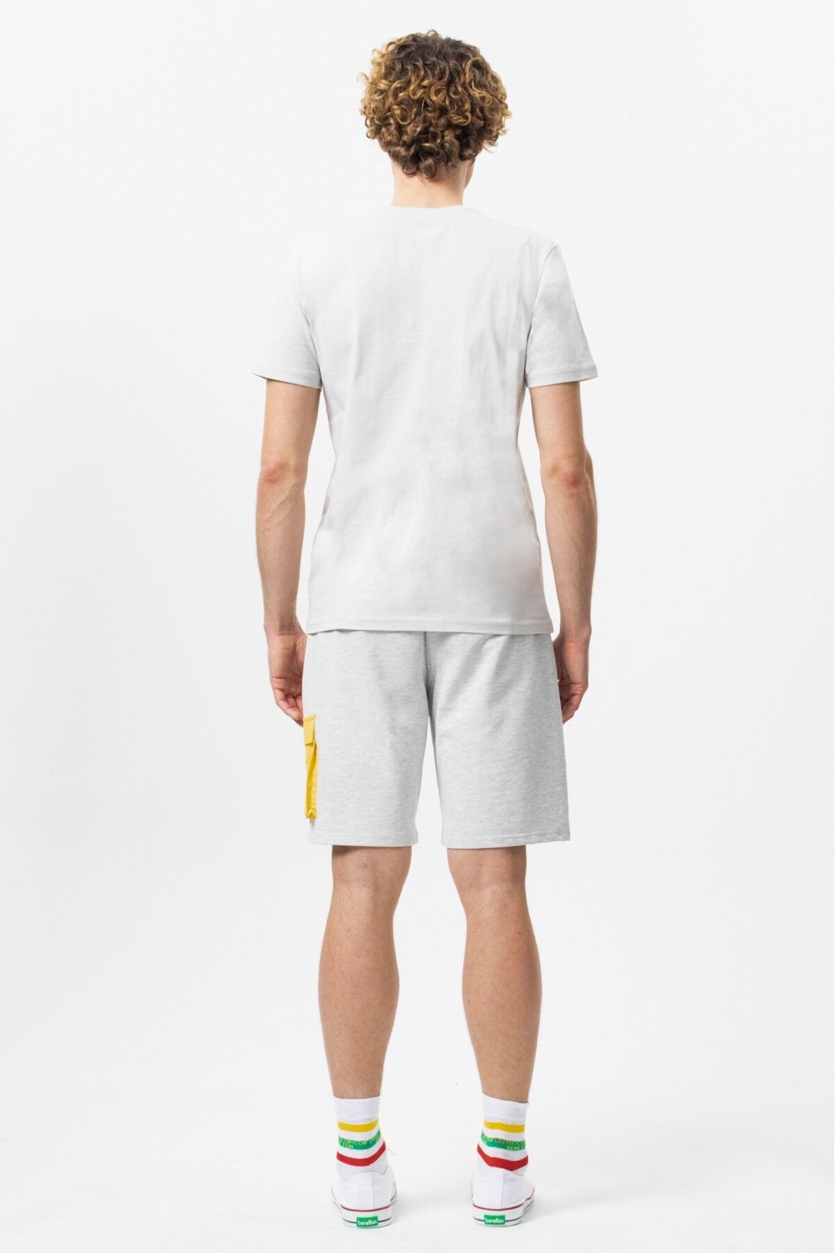 Benetton-تيشيرت رجالي M20448 71390 3