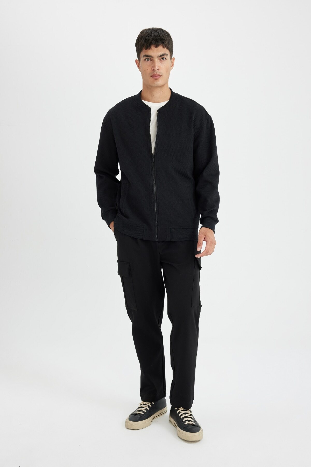 ژاکت مردانه دفاکتو | D2605AX24AU Defacto - Image 2