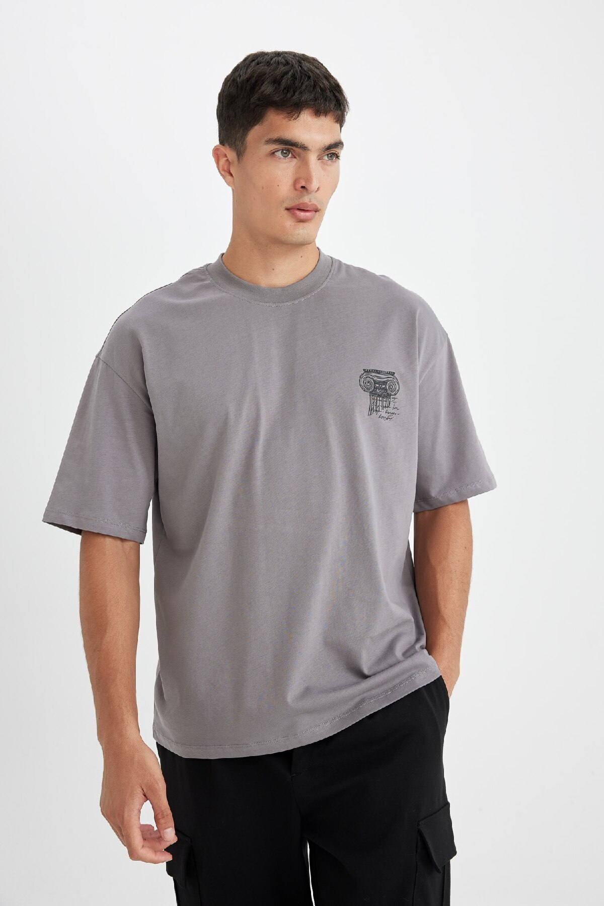 تی شرت مردانه دفاکتو | D4908AX24AU Defacto - Image 4