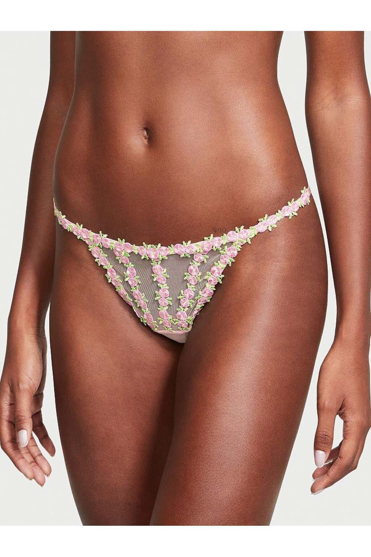 Victoria s Secret Rosebud lemeli String Bikini Kulot Fiyat Yorumlar Trendyol