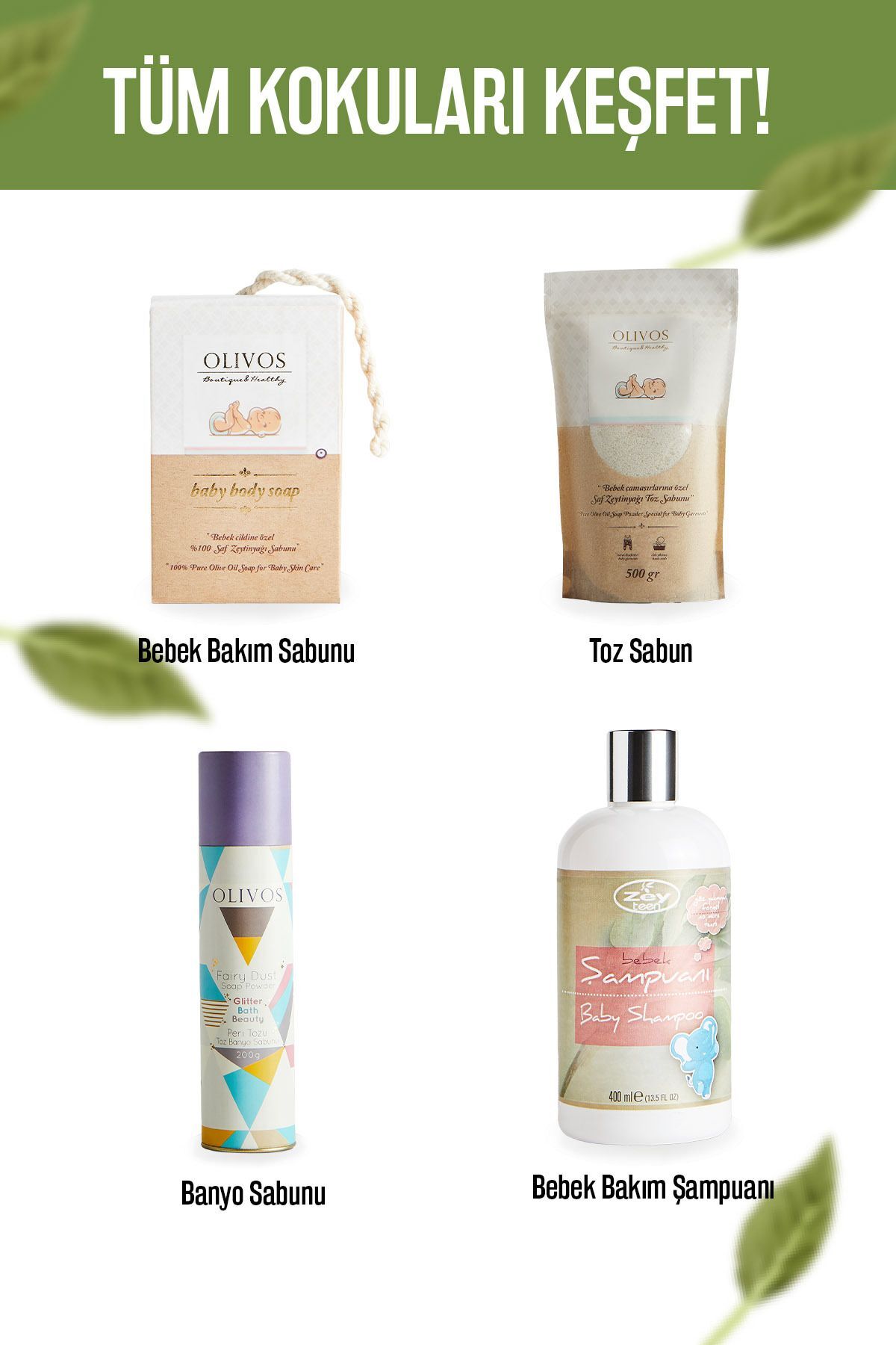 Olivos Doğal Organik Zeytinyağlı Bebek Kıyafetlerine Çamaşırlarına Özel Granül Sabun Toz Sabun 500 gr fotoğrafı 4 (önizleme)