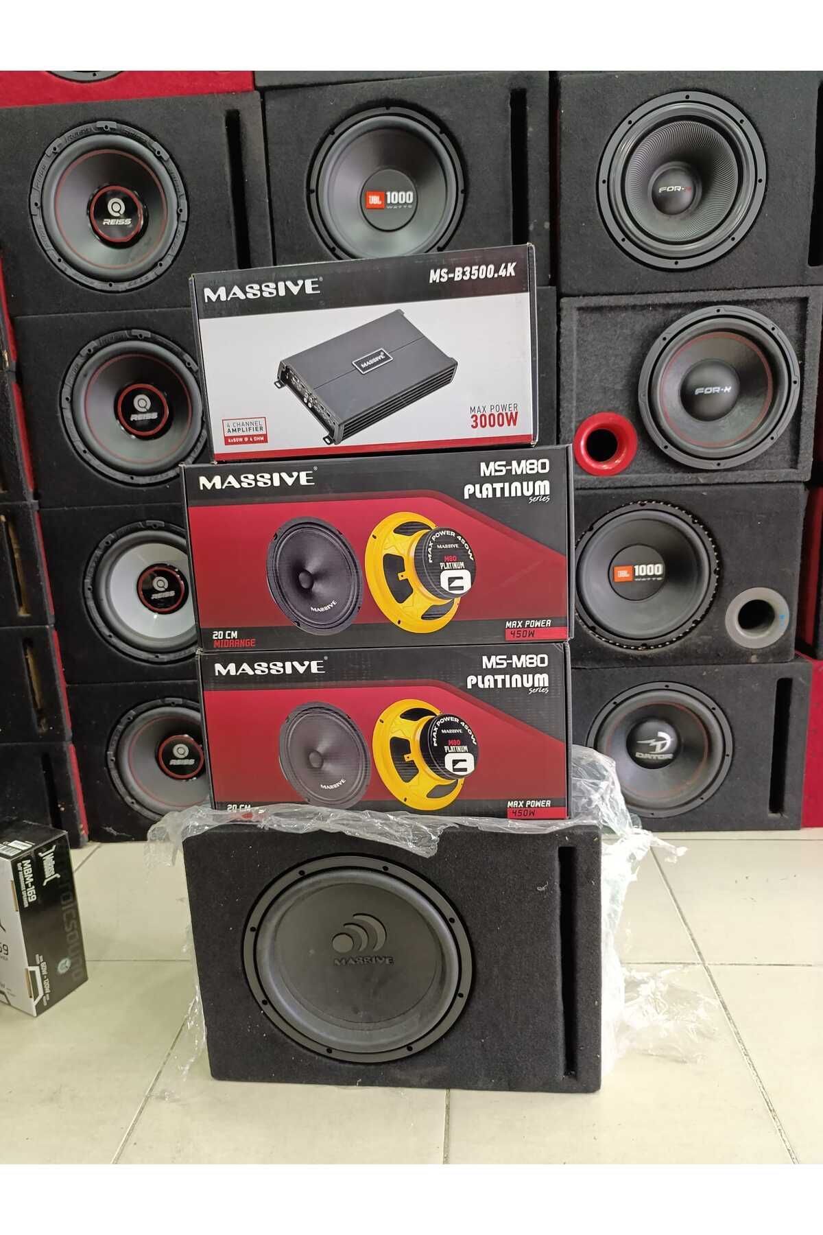 maa　まとめ売り Masiva KOMPLE SETT! 30 CM MASSİVEE BAS , 2 TAKIM 20 CM MASİV
