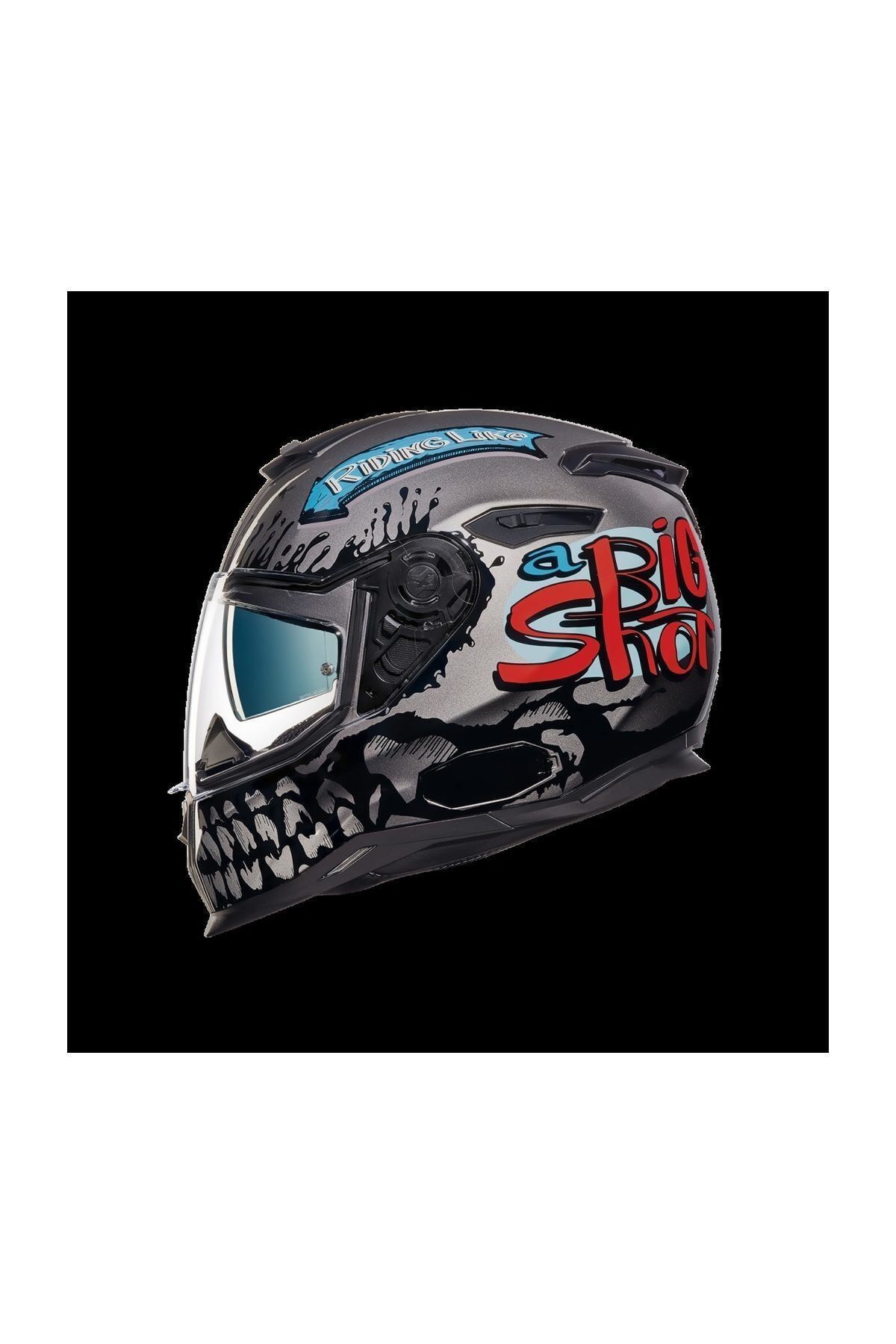 Nexx SX.100 BIG SHOT GRI KASK
